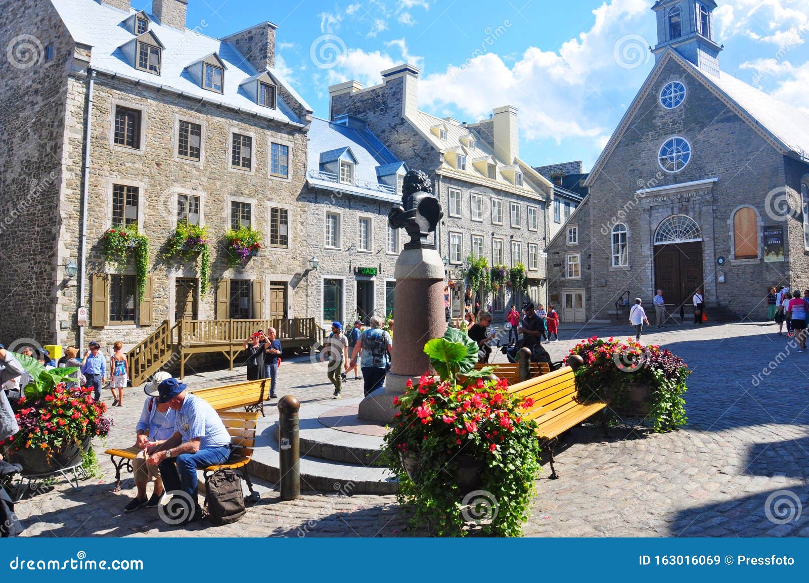 Historic District of Old Quebec UNESCO World Heritage Site Editorial