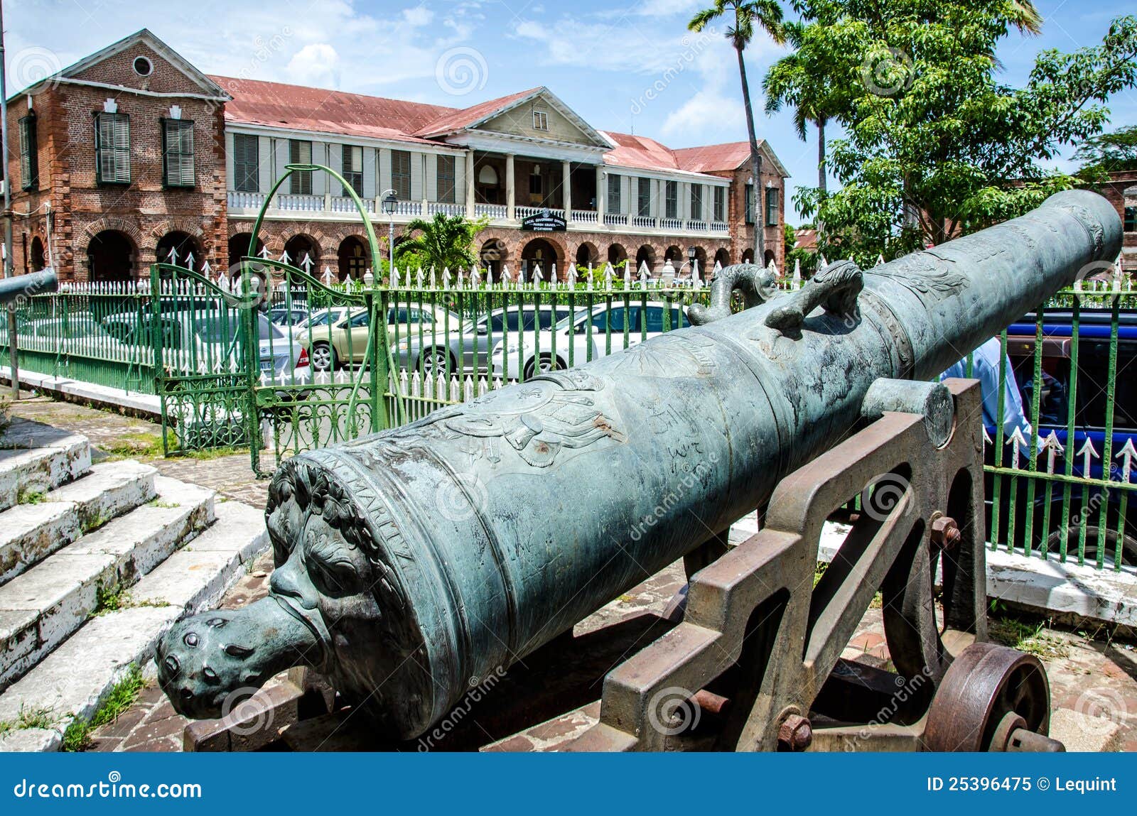 Historic Emancipation Square Jamaica RoyaltyFree Stock Photography