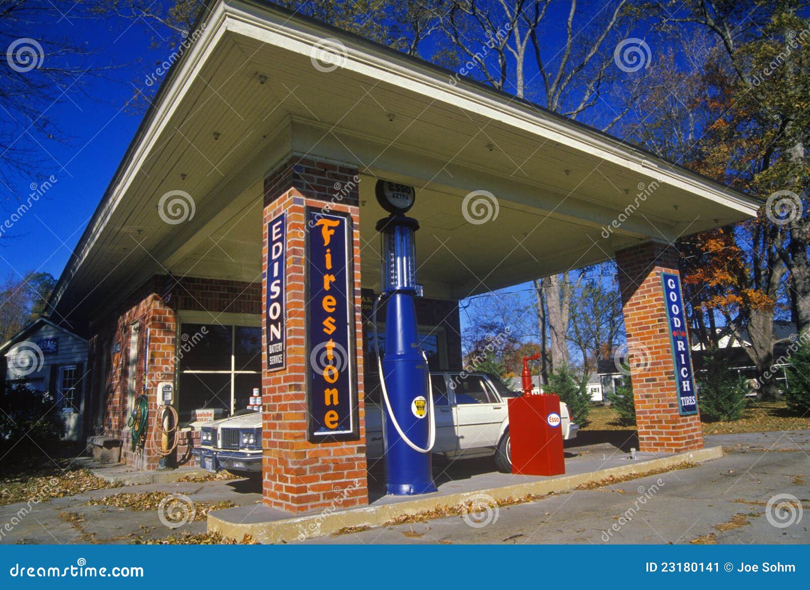 Historic Firestone Gas Station Editorial Photo Image of virginia