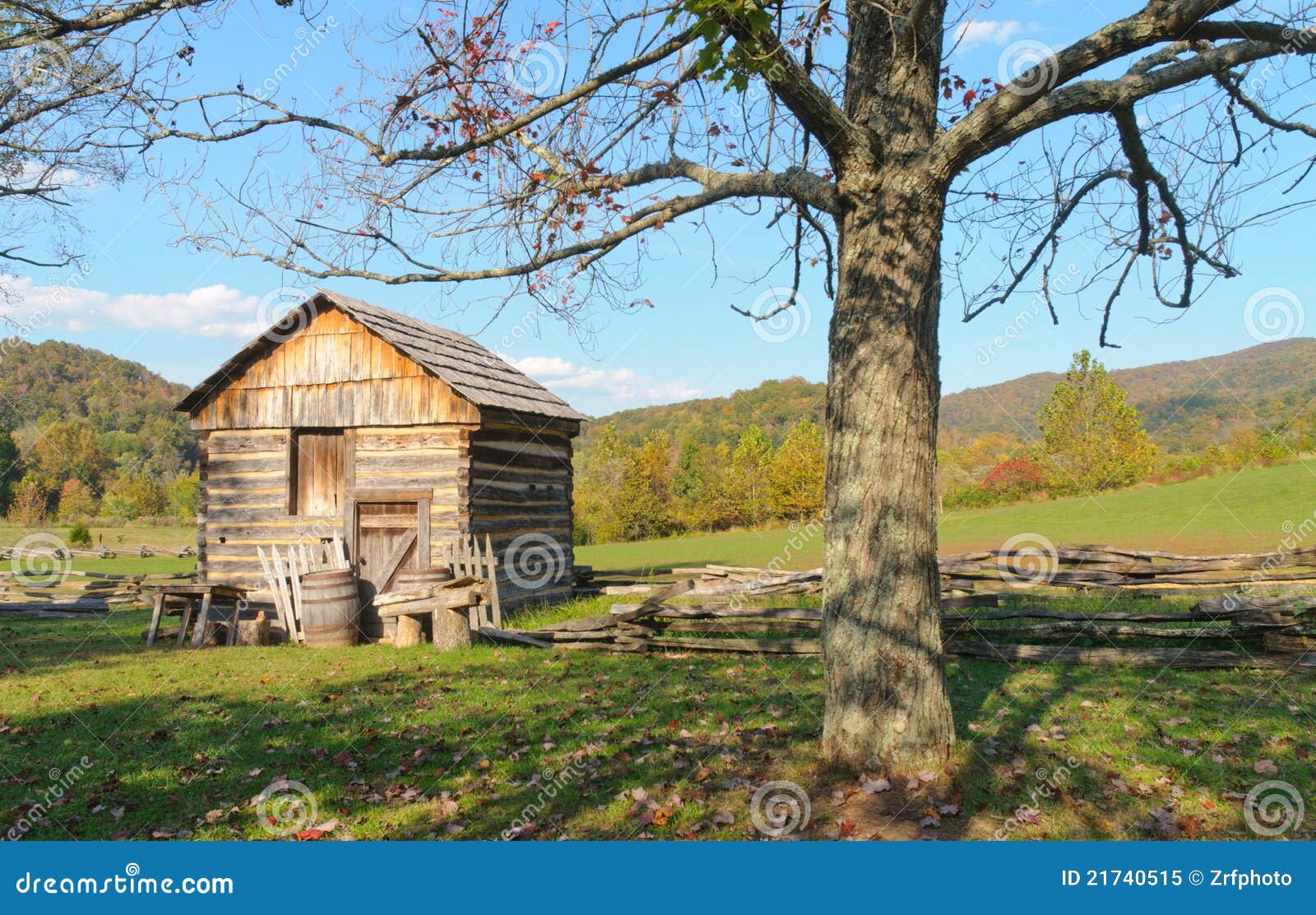 historic frontier cabin