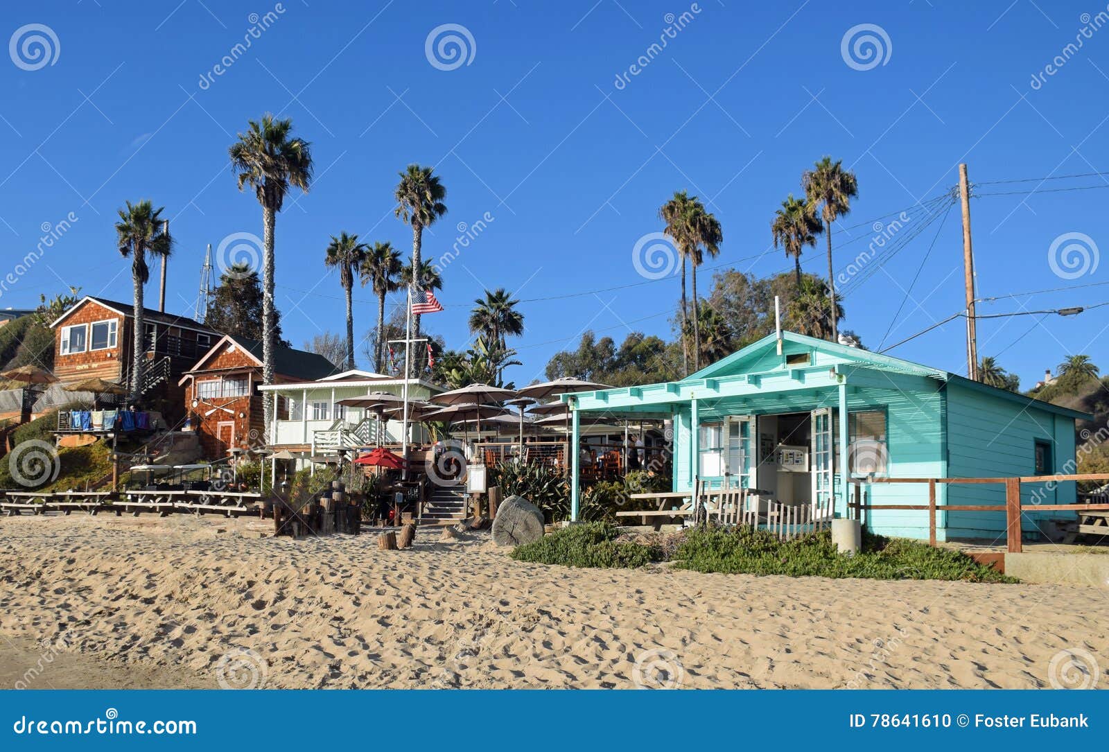 historic homes in the crystal cove state park.