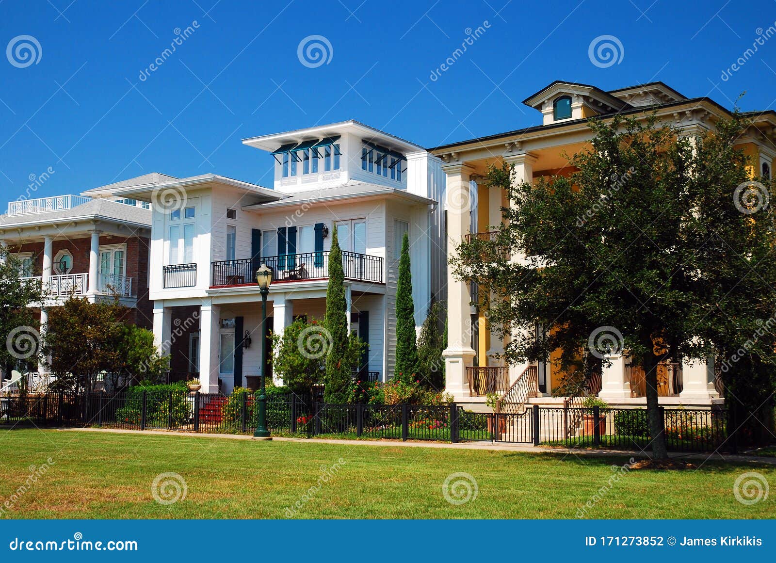Historic Homes in Pensacola, Florida Editorial Photography Image of