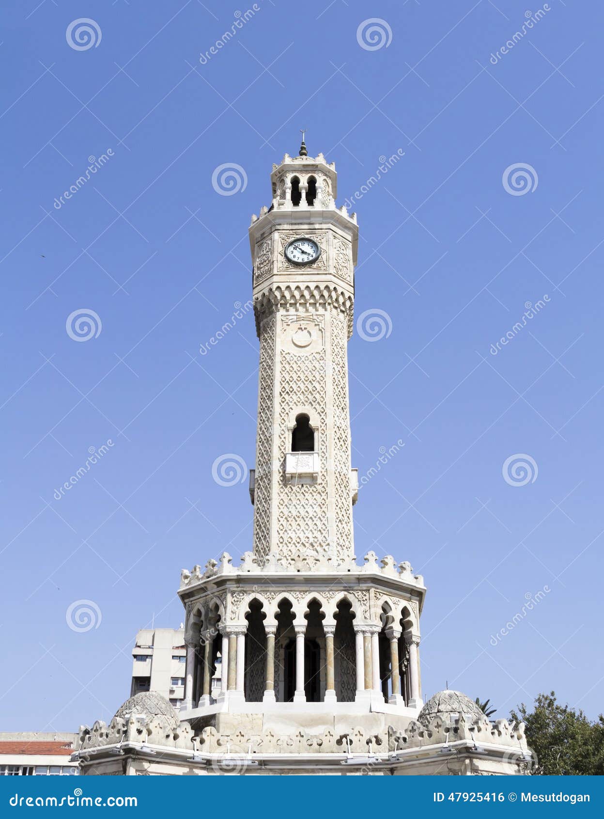 historic izmir clock tower