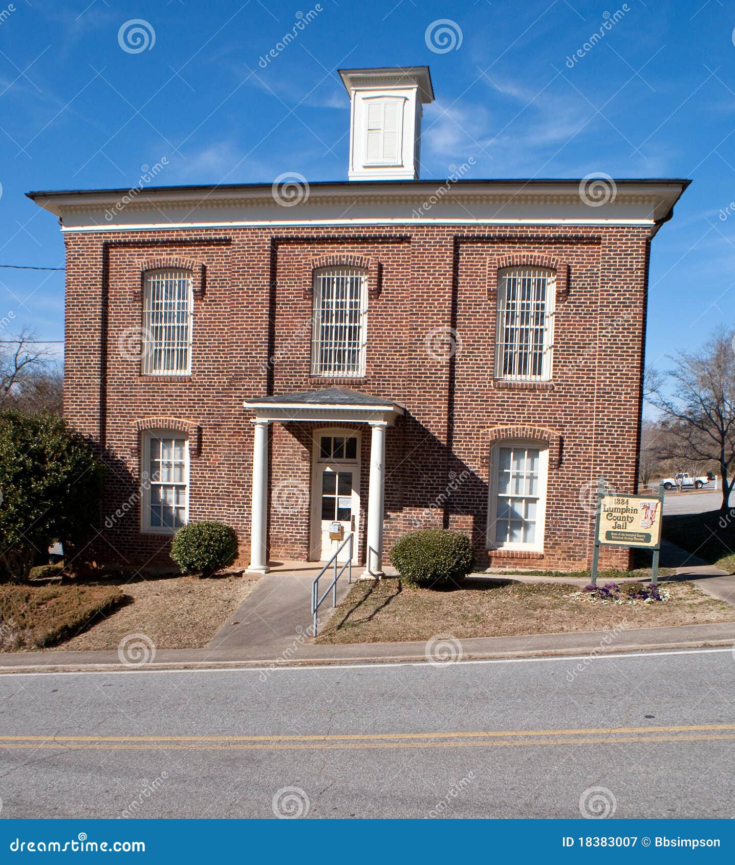 Lumpkin County Georgia Arrests Mugshots Historic Lumpkin County Jail In Dahlonega Georgia Editorial Image