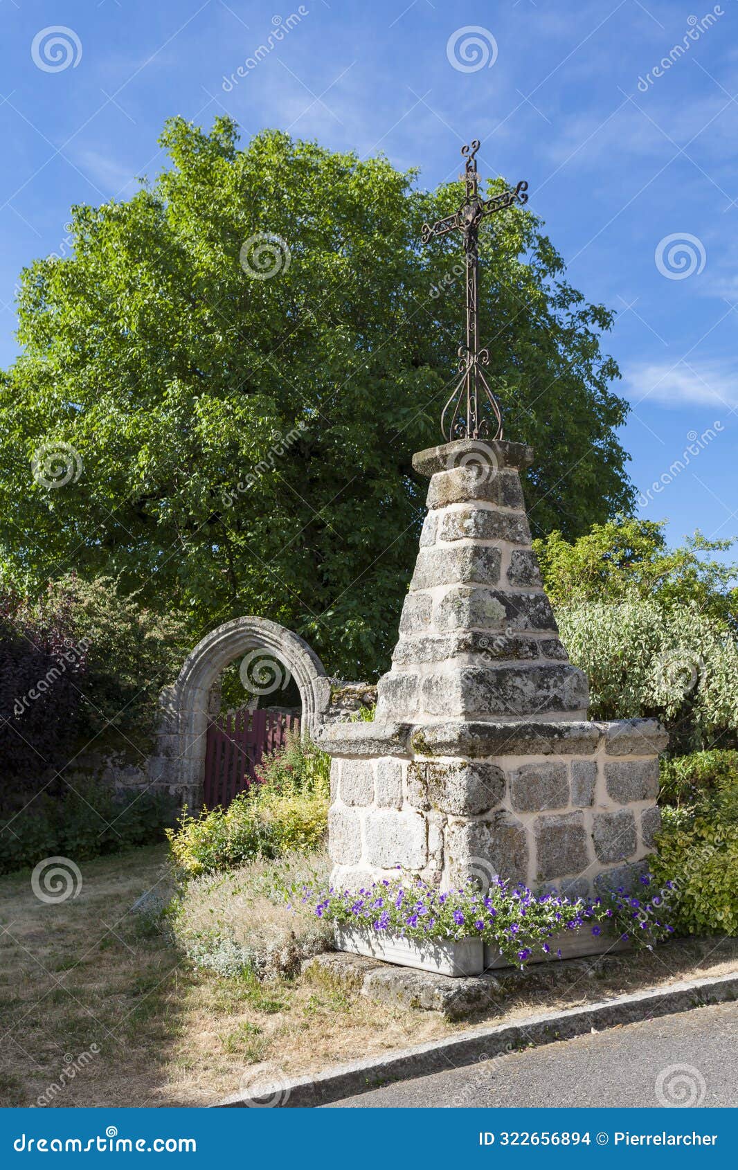 historic medieval village of cerviÃ¨res, loire, france.
