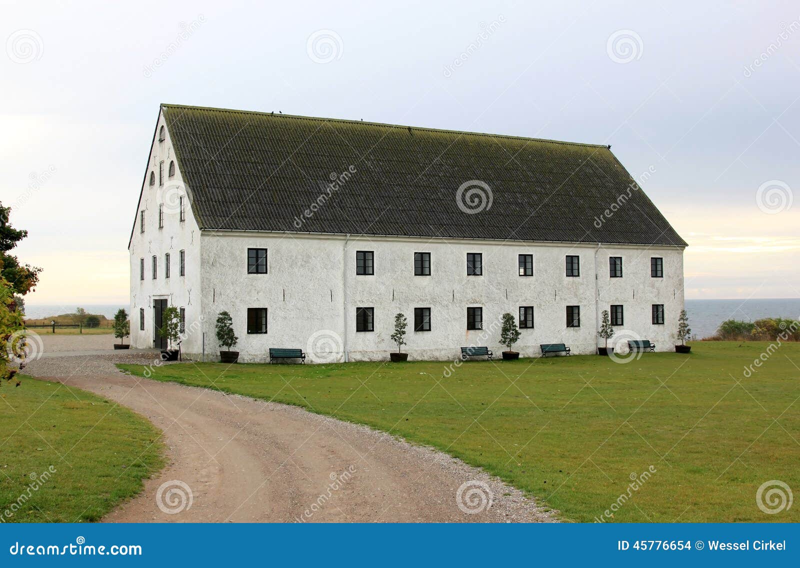 historic merchant's store in smygehuk, sweden