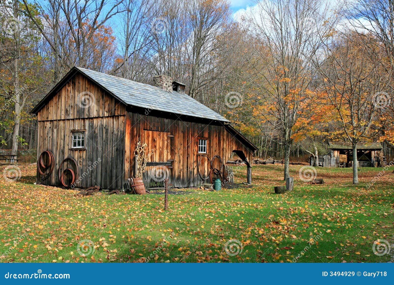 Historic Millbrook Village stock image. Image of earlier 3494929