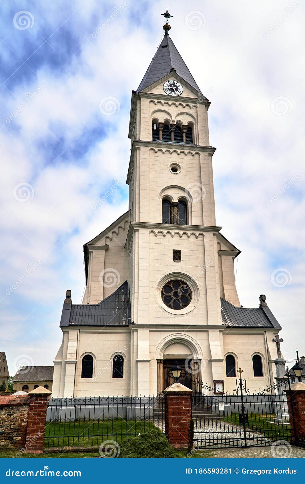 a historic parochial church with a belfry
