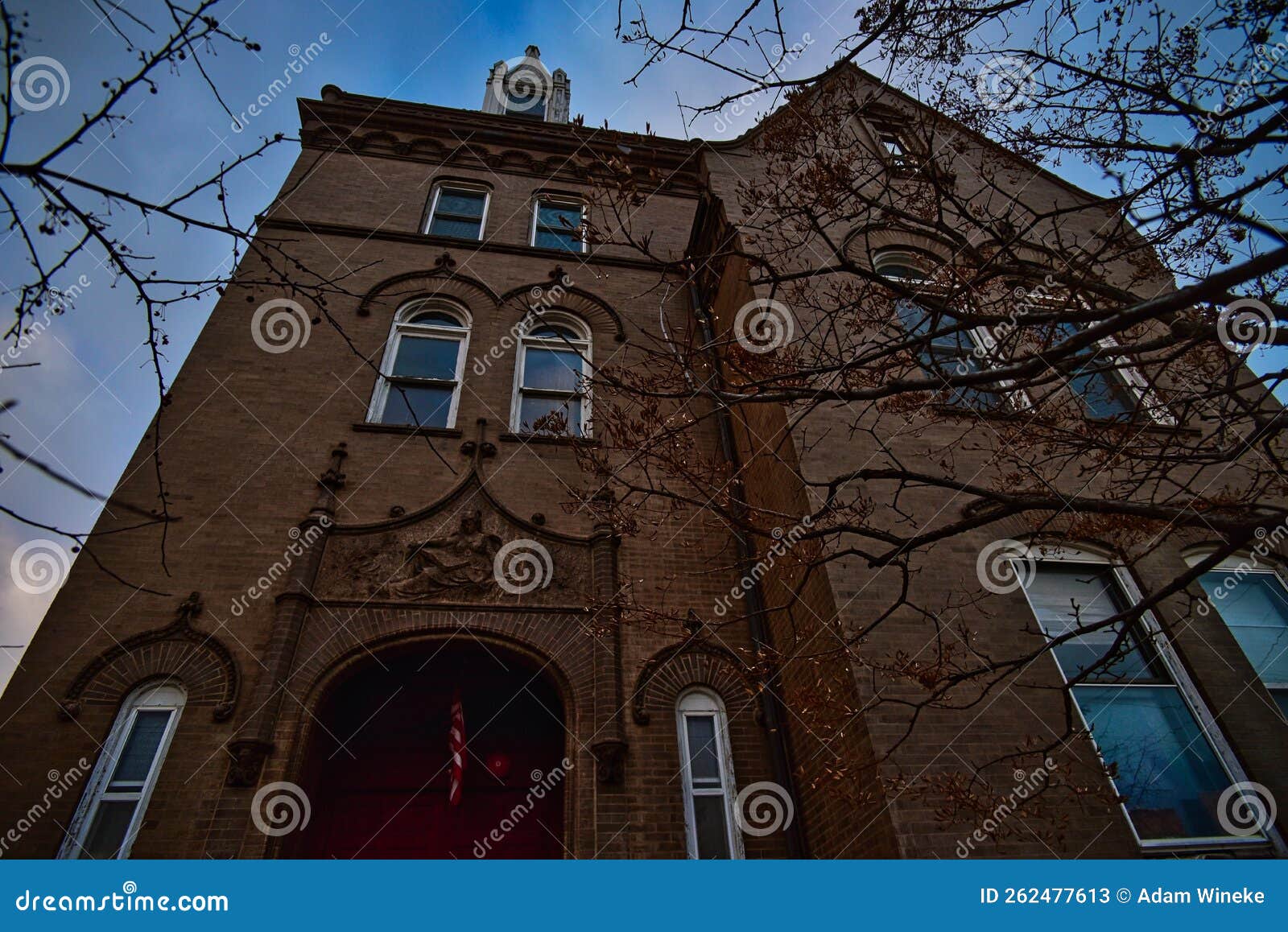 Historic Perry Munson Building Built in 1895 in Independence Iowa St