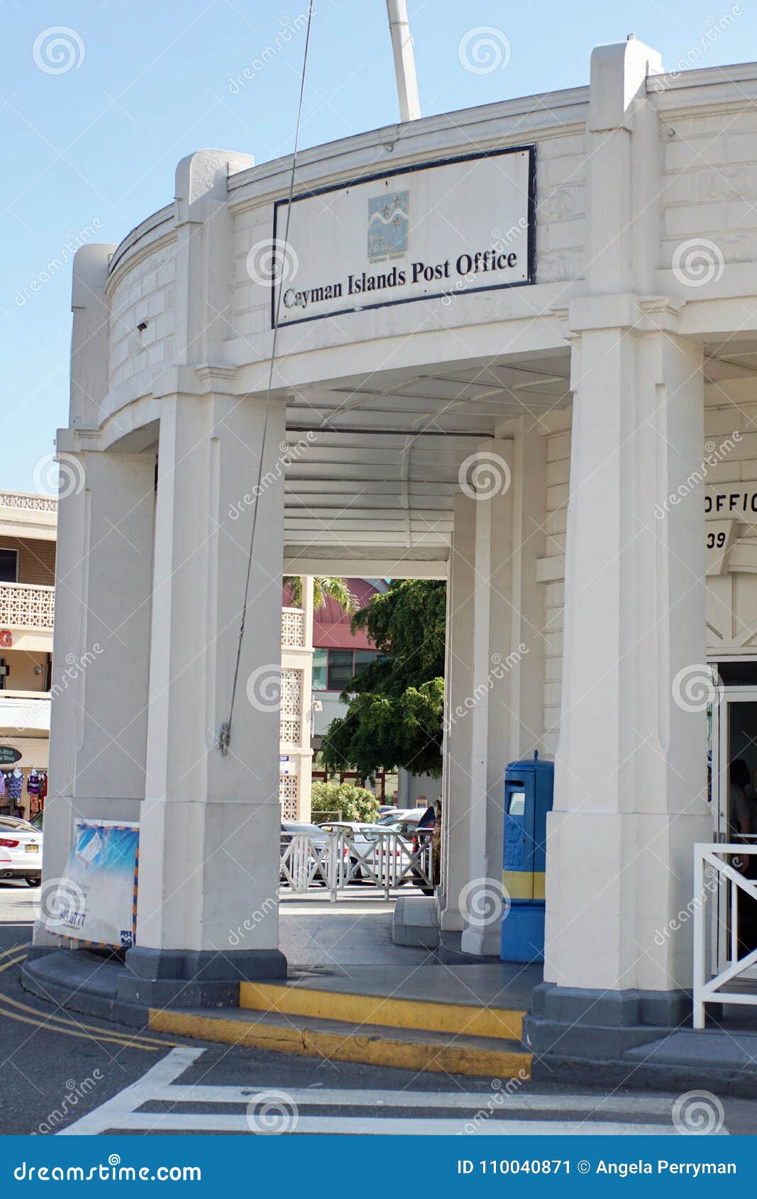 Historic Post Office Building on Grand Cayman Editorial Photo Image