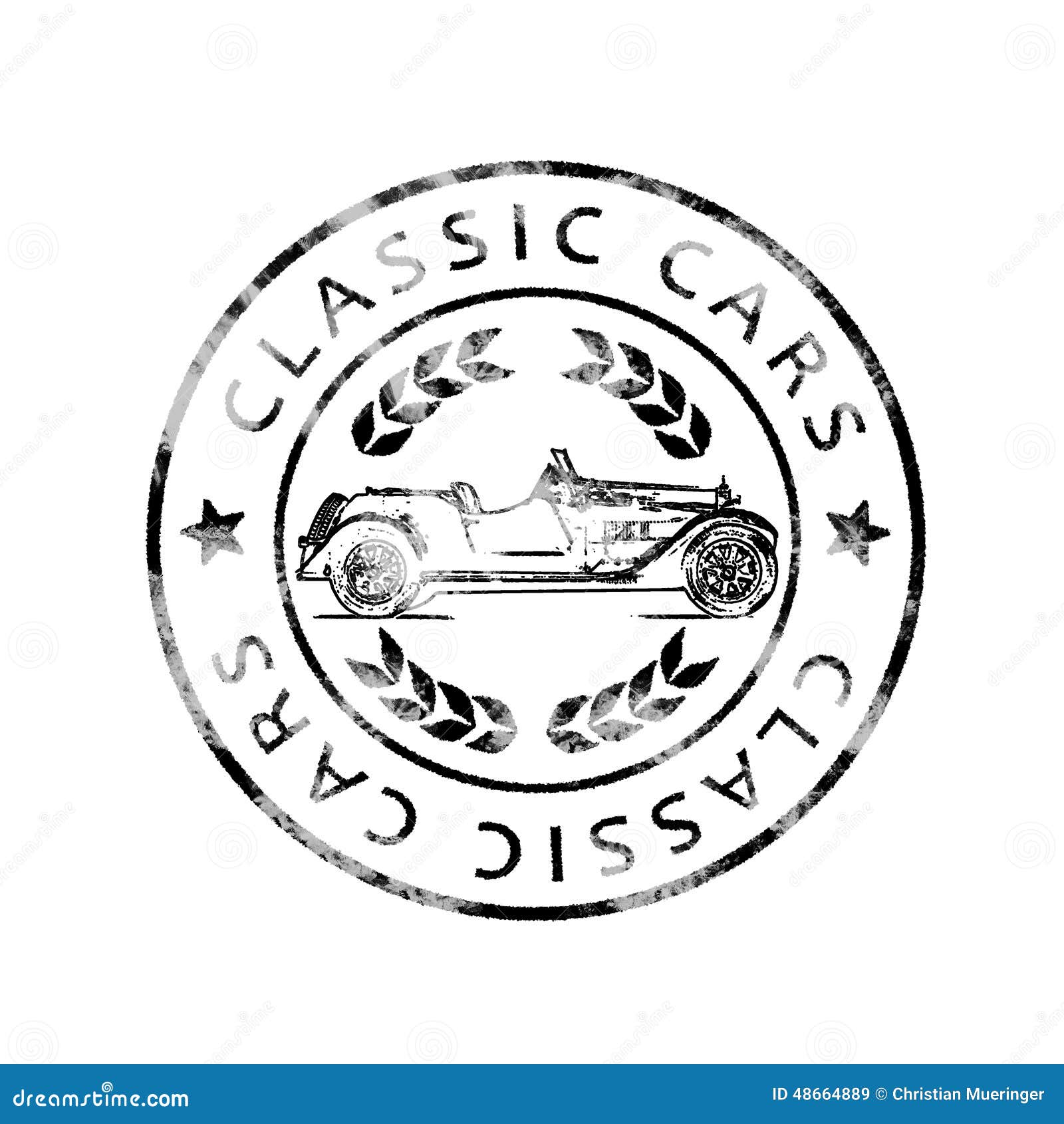 historic postmark classic cars