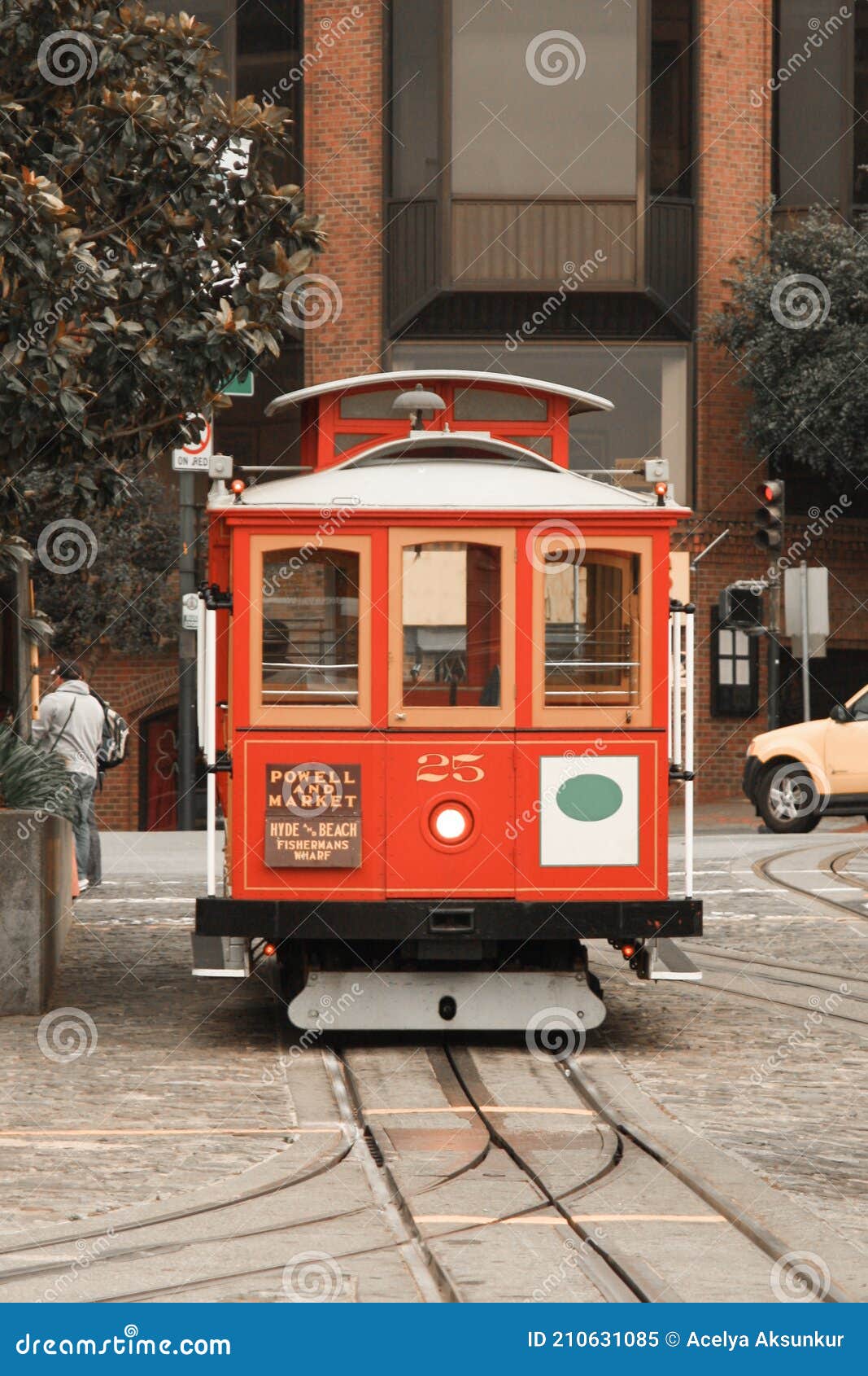 San Francisco Cable Car aus Blech Powell & Market Brandneu für Sammler 