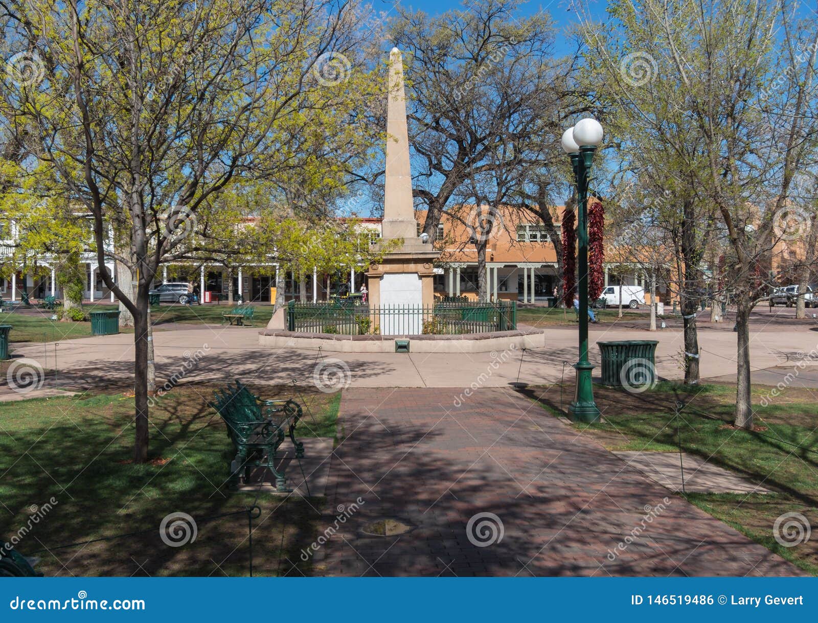 the plaza, santa fe, new mexico