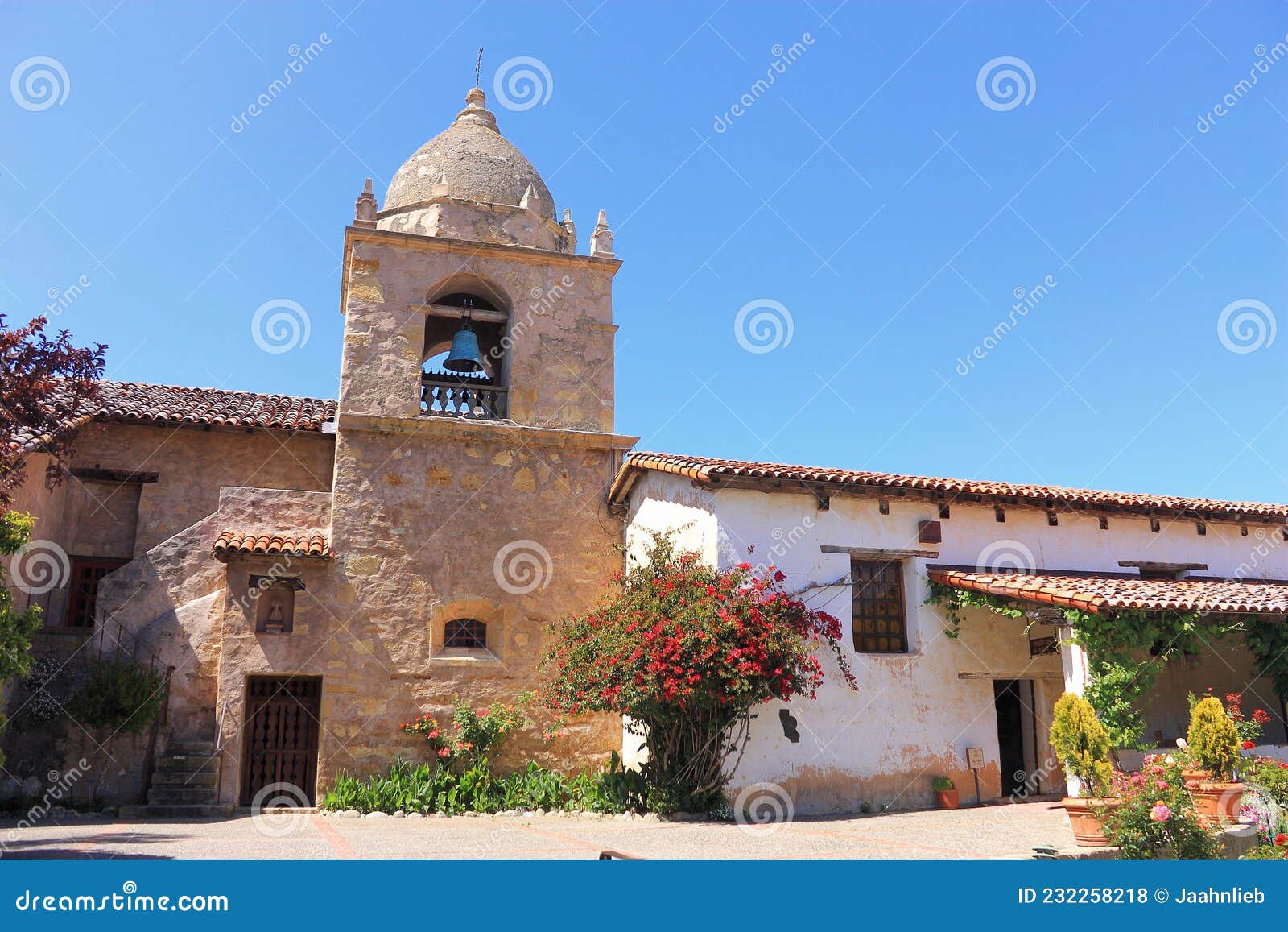 historic carmel mission and church, big sur, california