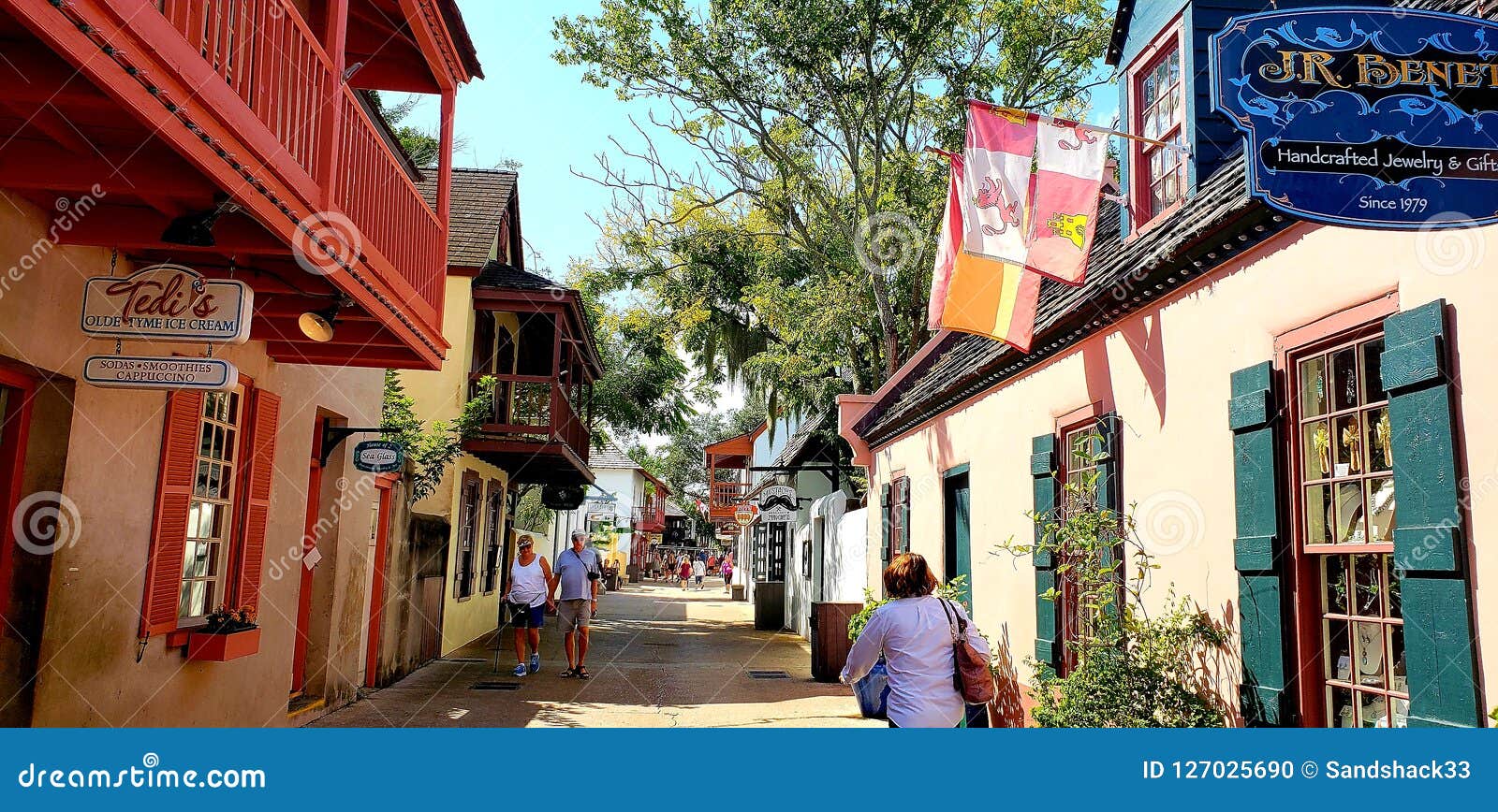 Historic St. Augustine Editorial Image. Image Of Dreamstime - 127025690