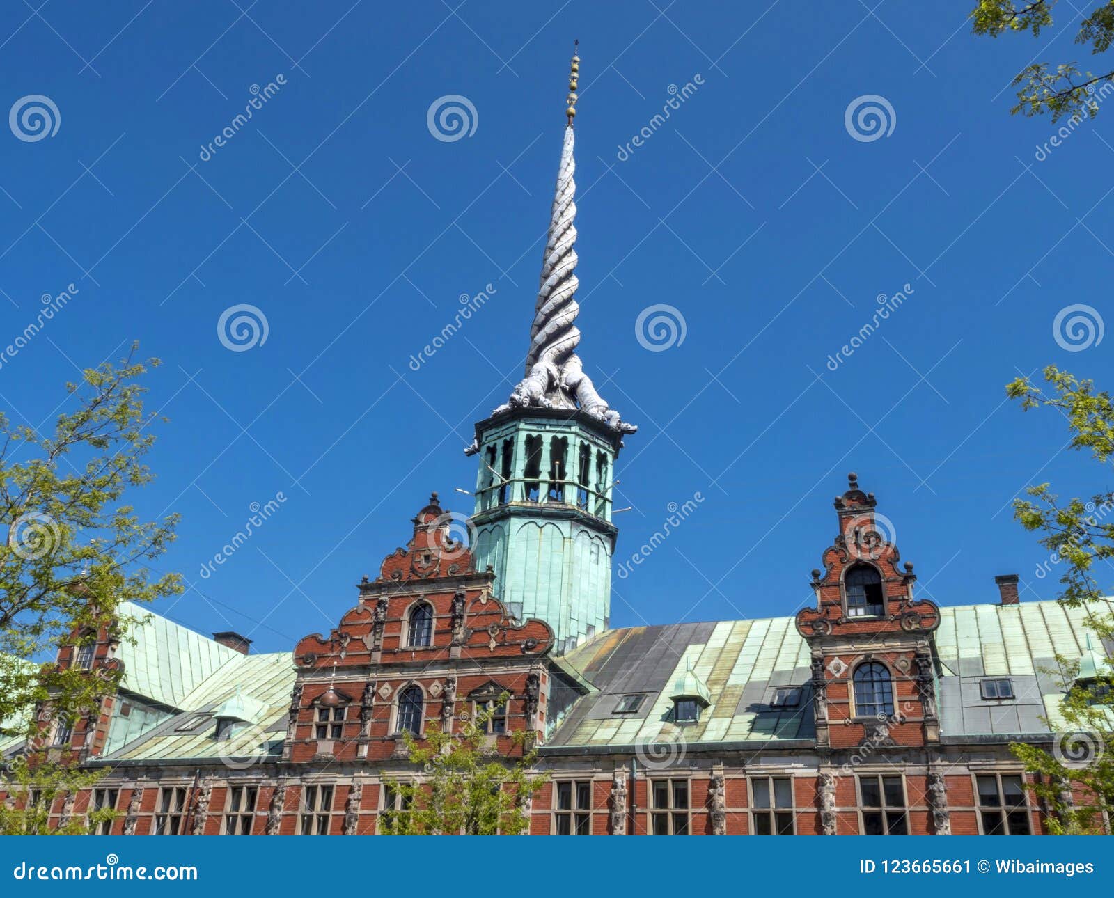 Historic Stock Exchange Building, Copenhagen, Denmark, Scandinavia ...