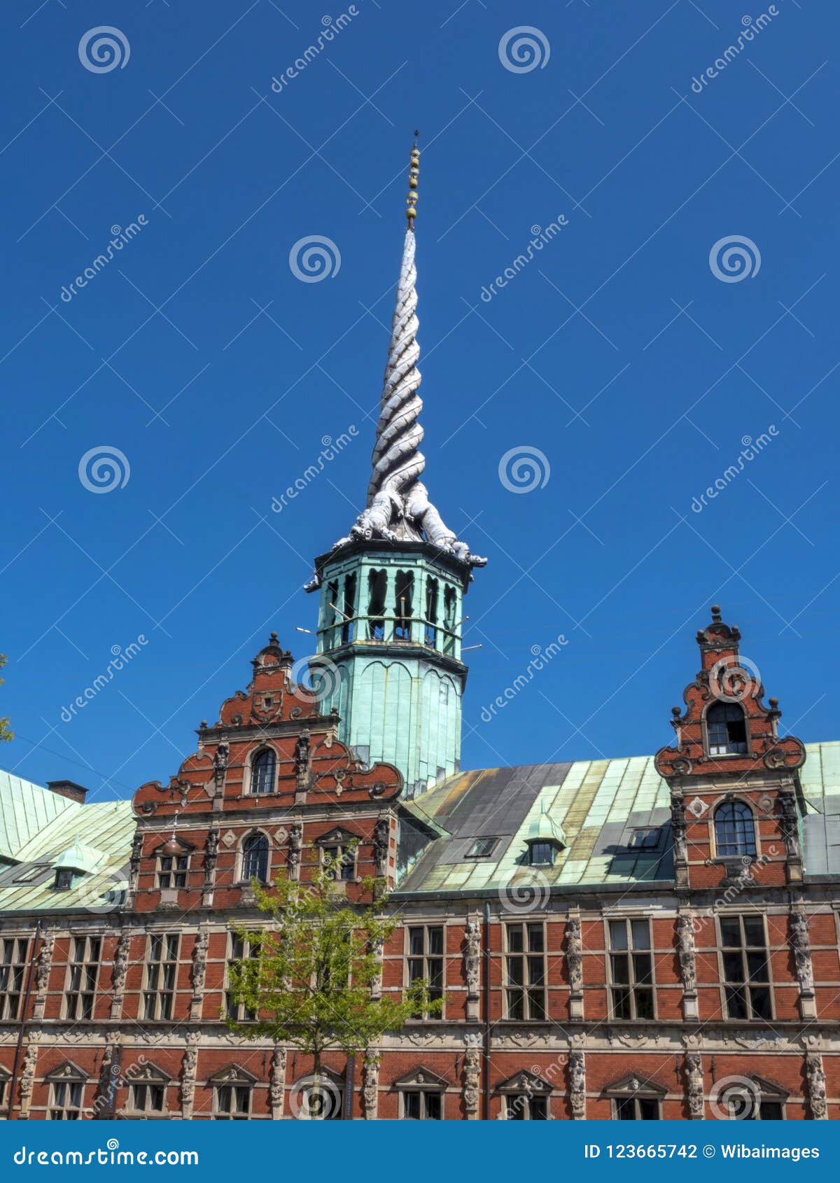 Historic Stock Exchange Building, Copenhagen, Denmark, Scandinavia ...