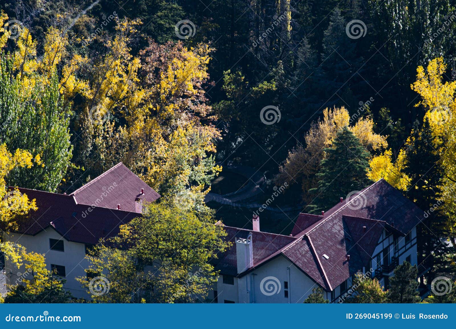 tourist hotel in villavicencio foothills of the andes built in 1920 mendozas argentina province june 2020