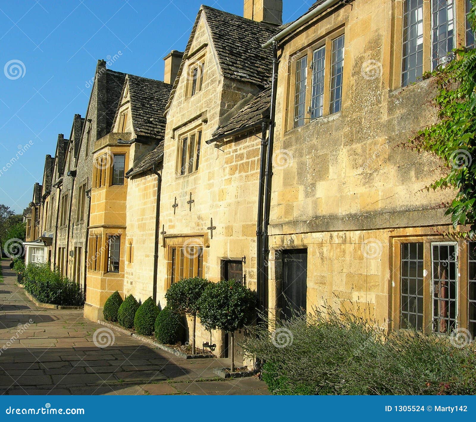 The Historic Town of Chipping Campden Stock Photo Image of hall, wool
