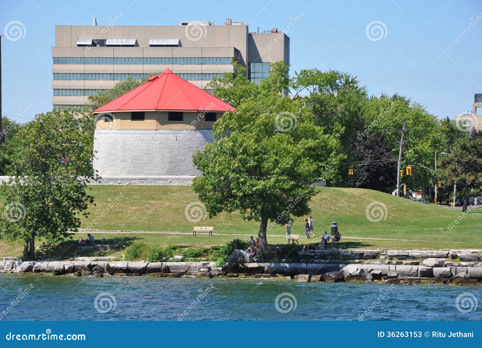 Historic Waterfront of Kingston, Ontario Stock Image Image of energy