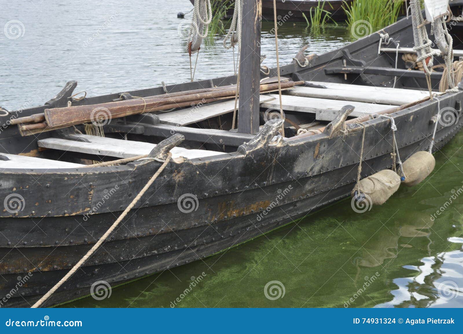 historic wooden boat