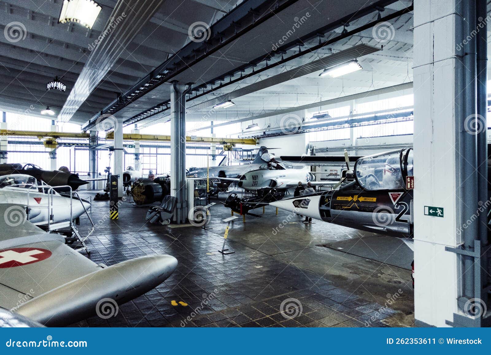 Historical Aircraft in the Museum of Aviation and Technology in