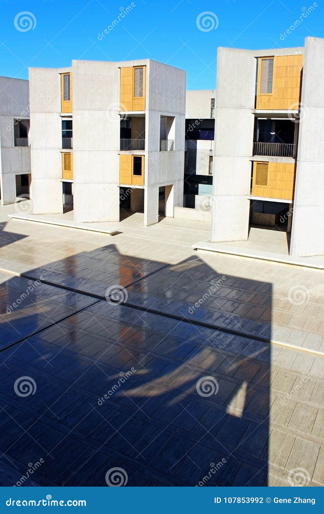 Jonas Salk and architect Louis Kahn at the Salk Institute Stock Photo -  Alamy