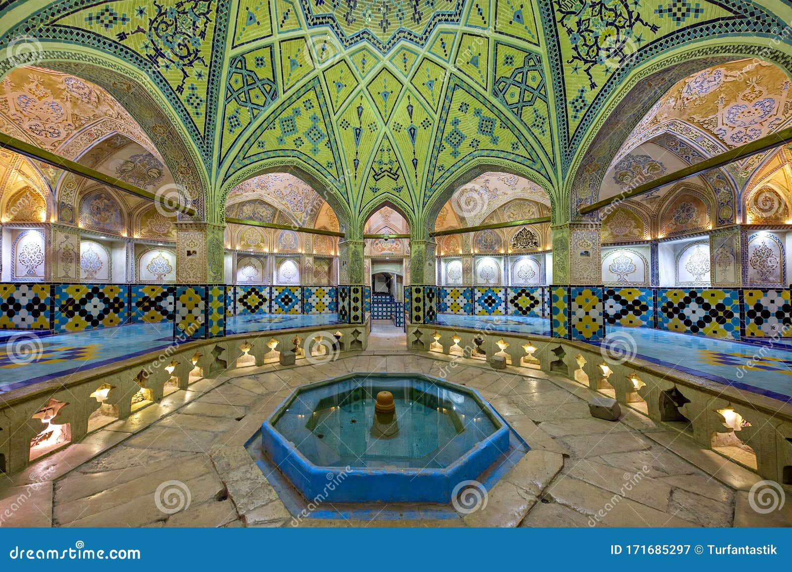 bath house in kashan, iran