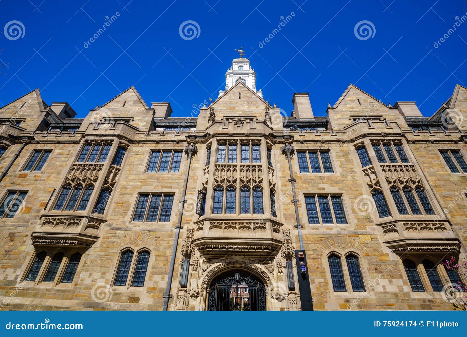 Historical Building in Downtown New Haven Stock Photo Image of