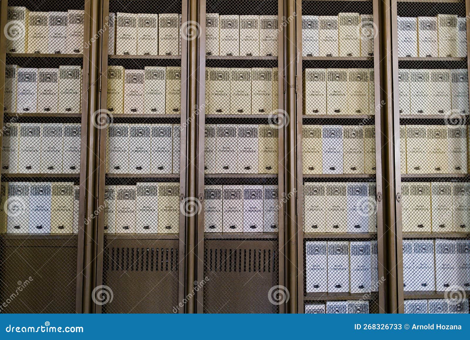 the archives and documents in the archivo general de indias, sevilla, spain