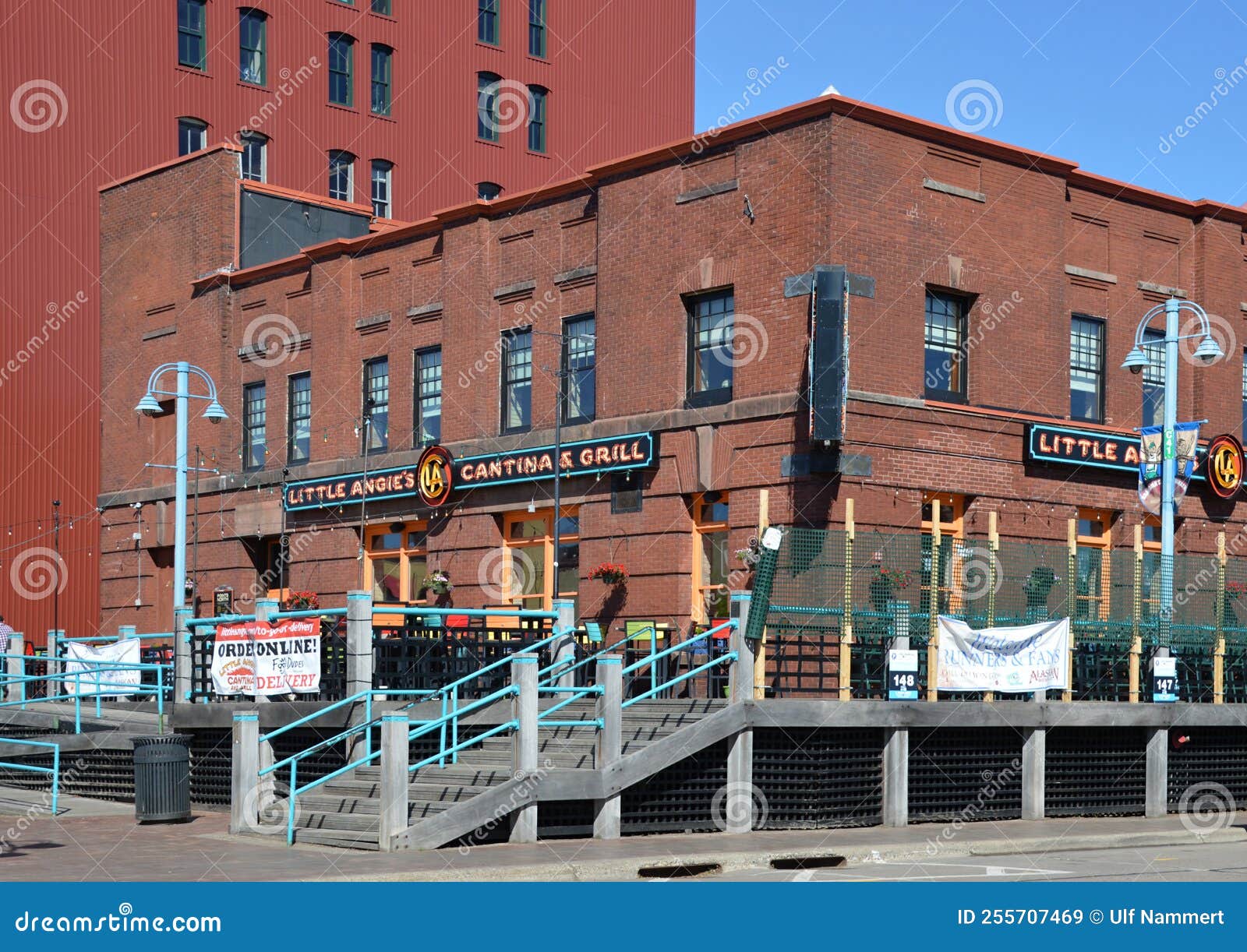 Historical Building in the Town Duluth, Minnesota Stock Image Image