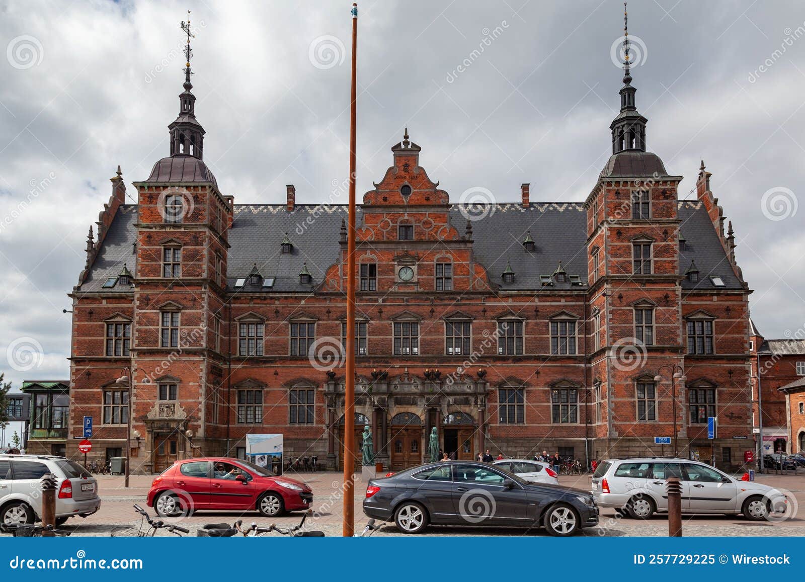 Helsingor Train Station Denmark Editorial Image Image of building