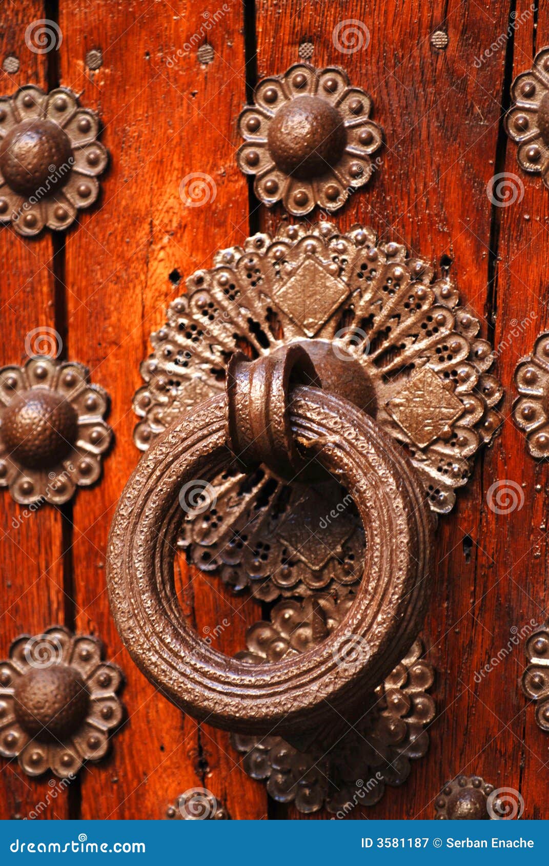 Historical door detail stock image. Image of door, wooden 3581187