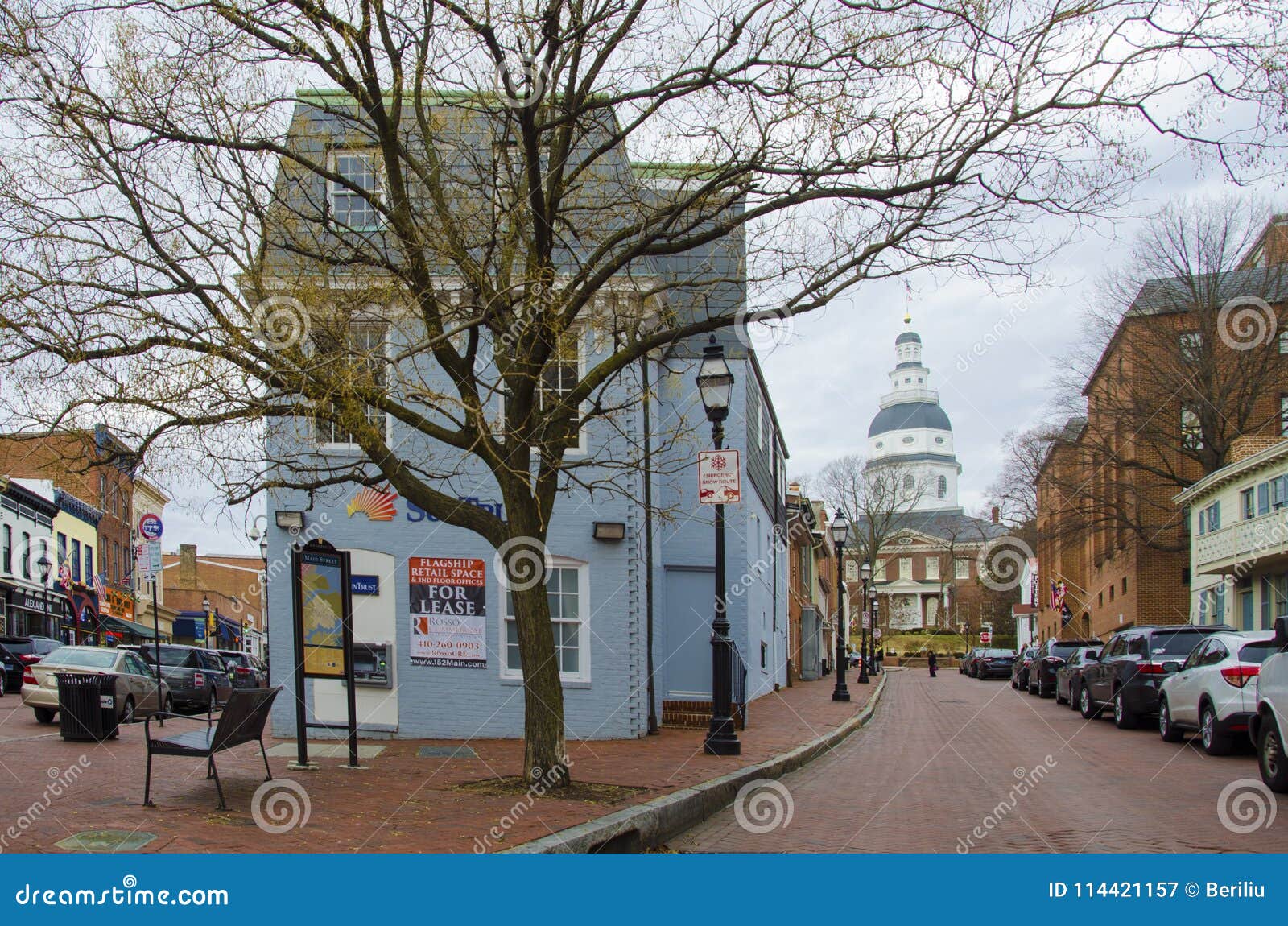 Historical House in Annapolis Editorial Photography Image of