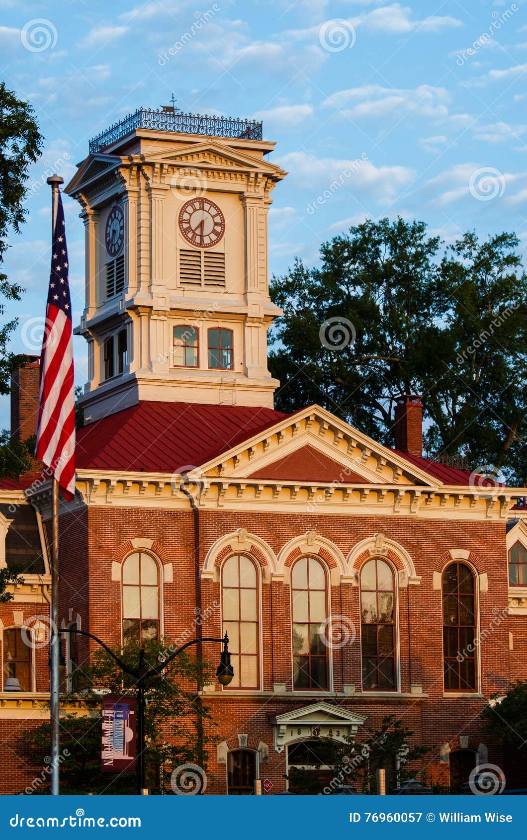 Historischer Walton County Courthouse Redaktionelles