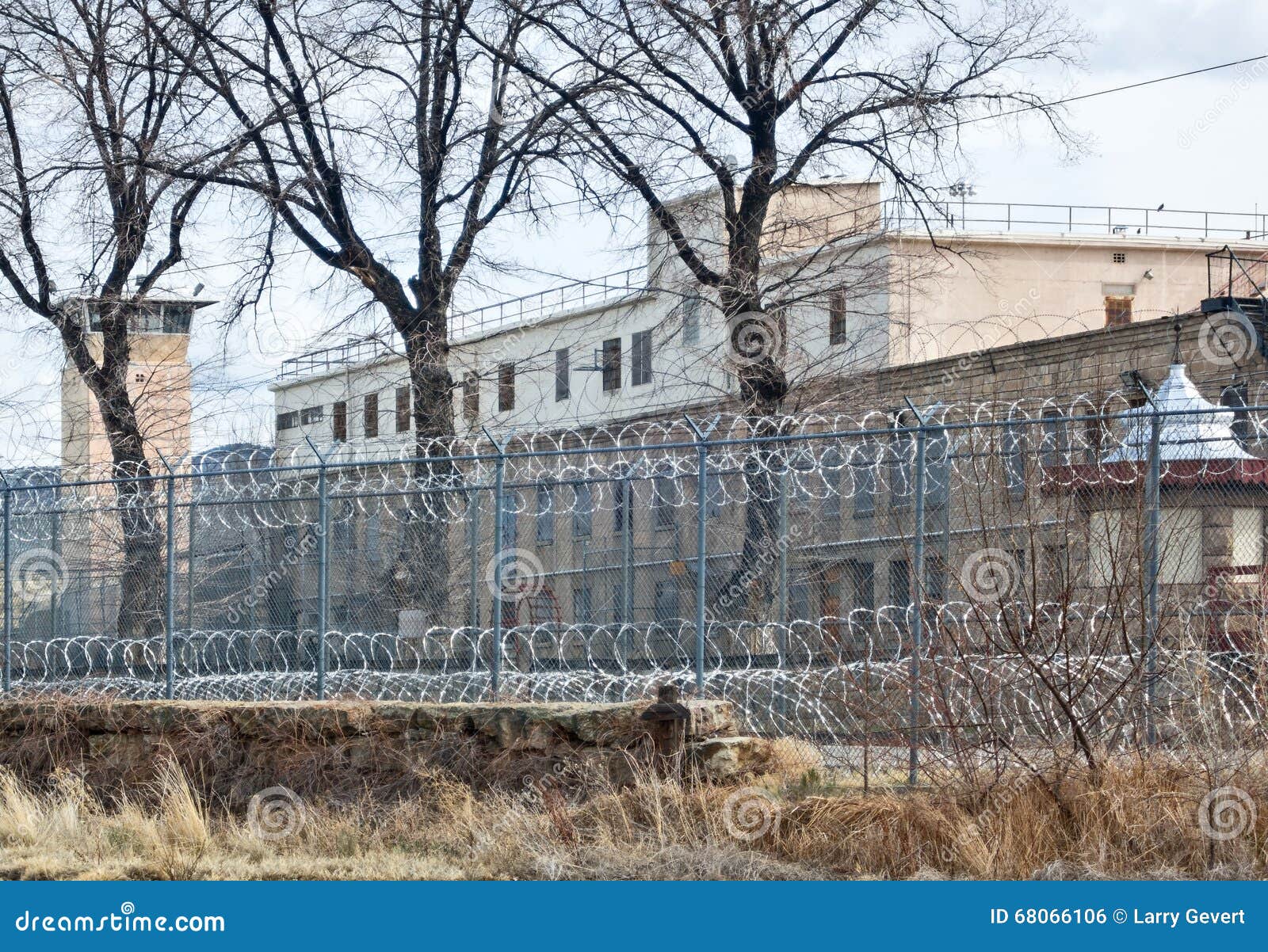 Historiska Nevada State Prison, Carson City Arkivfoto Bild av karson