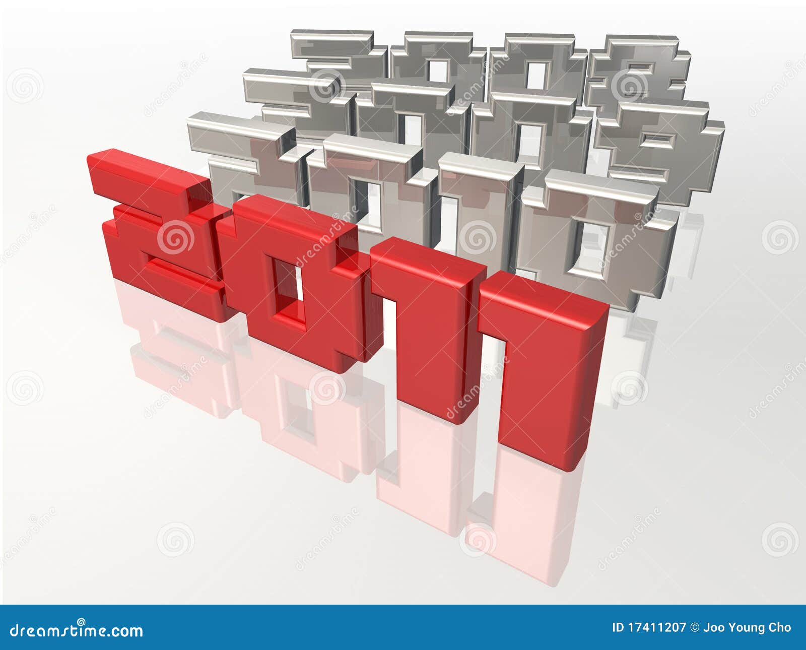 History of 3d 2011 art stock illustration. Illustration of graphic