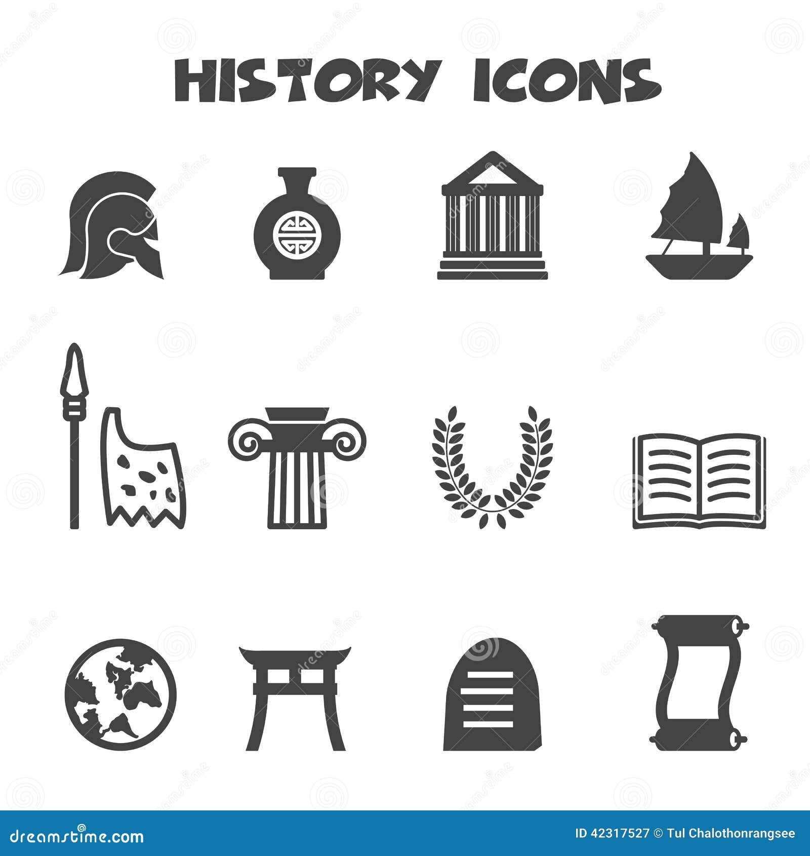 history clipart black and white - photo #15