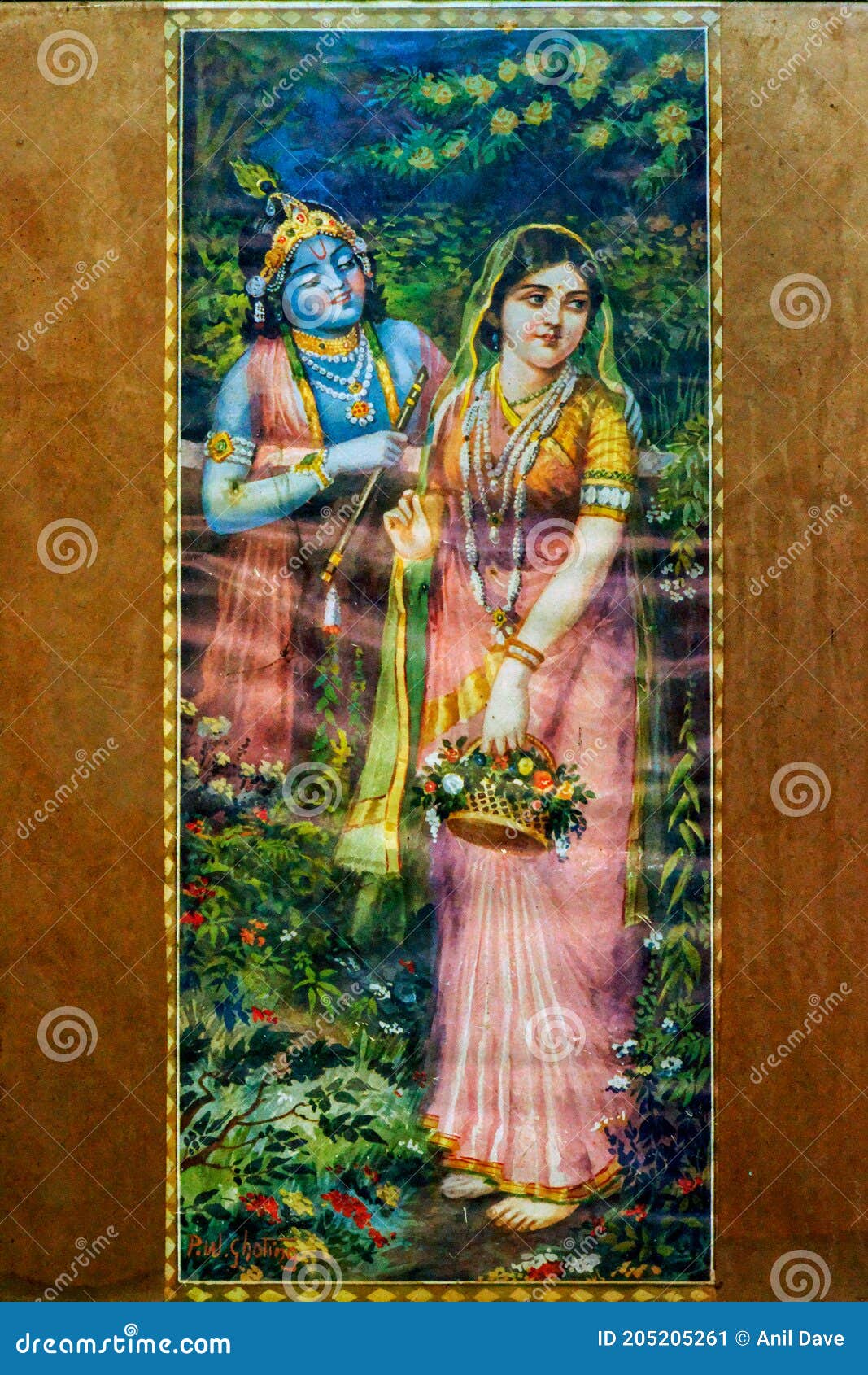 History-Old Pictures of God & Goddess Radha Krishna Kukadia ...