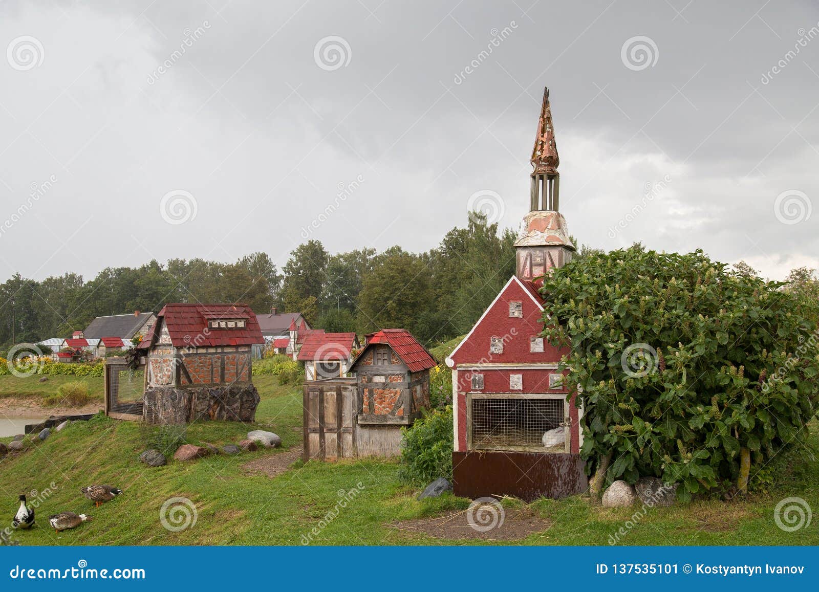 rabit town in latvia