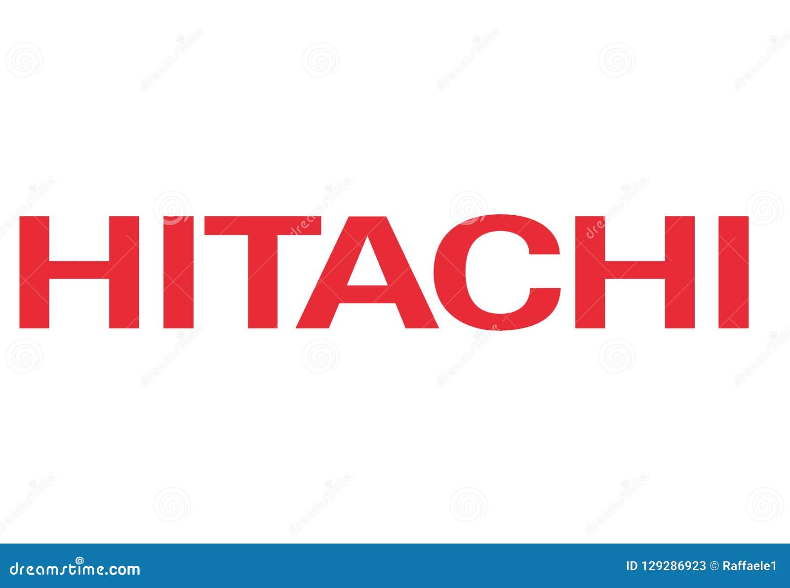 HitachiLogo redaktionelles stockfoto. Illustration von vorhanden