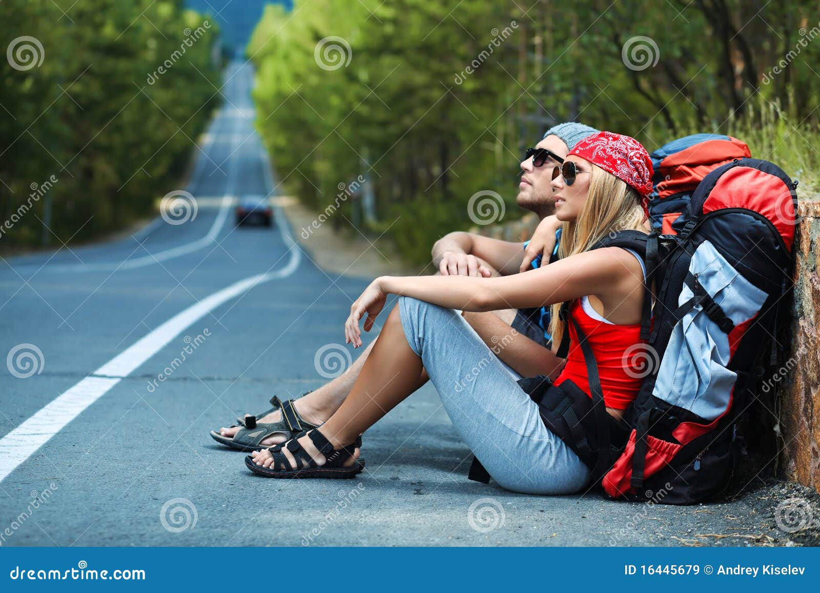 Hitchhiker Royalty Free Stock Images Image 16445679