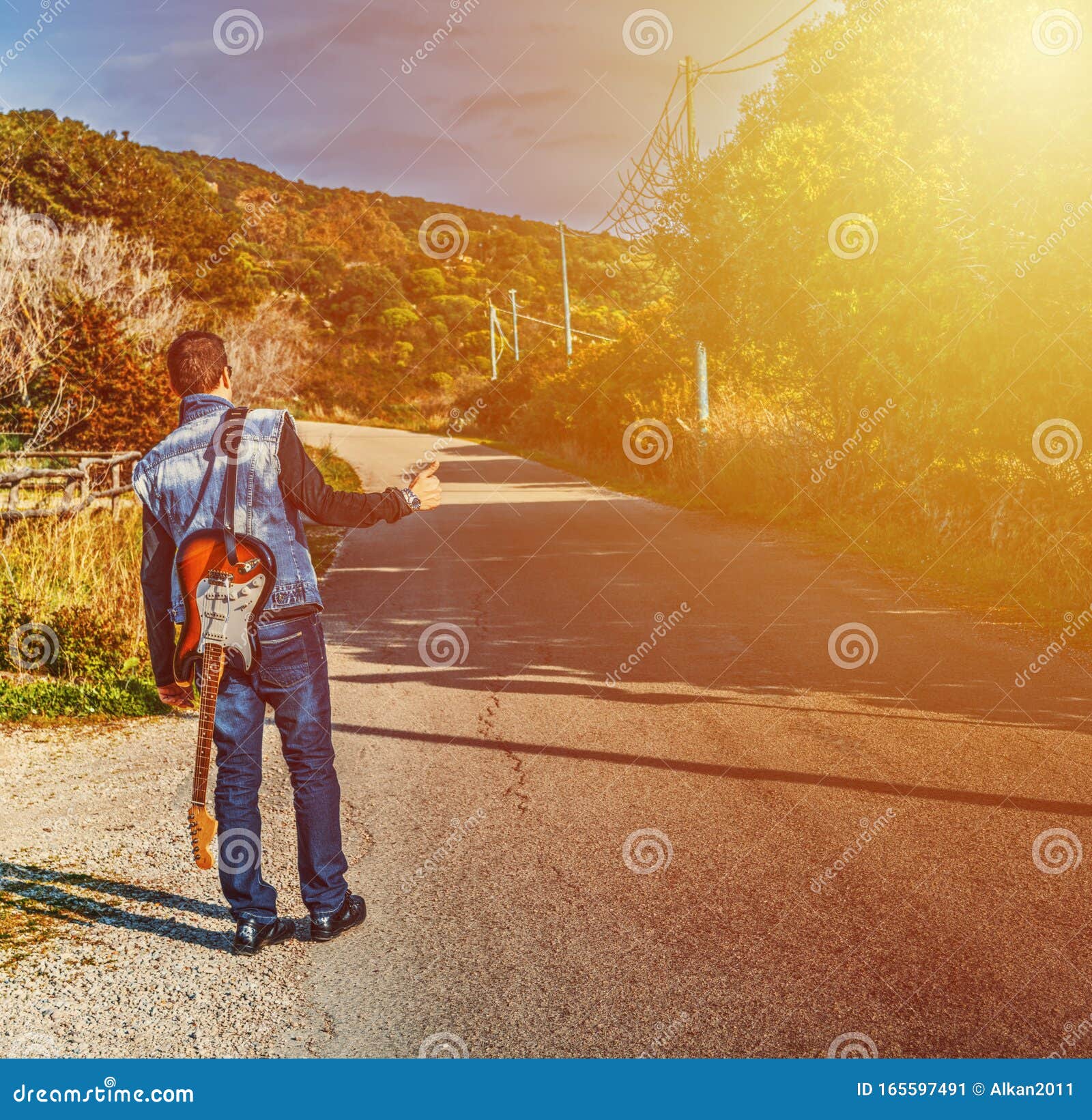 Hitchhiker Guitar Stock Photos Download 199 Royalty Free Photos