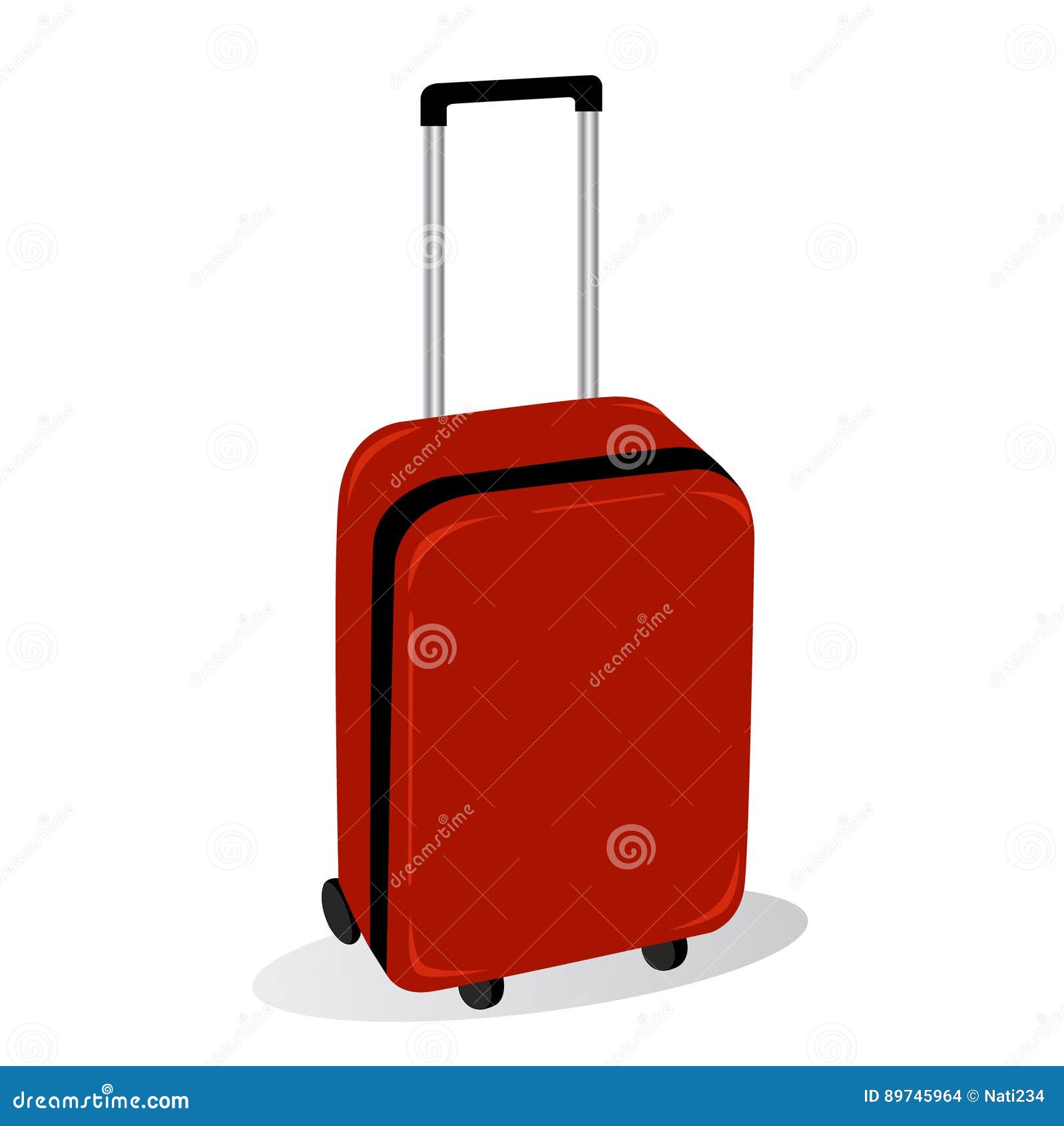 Hitchhiking ilustración del vector. Ilustración de blanco 89745964