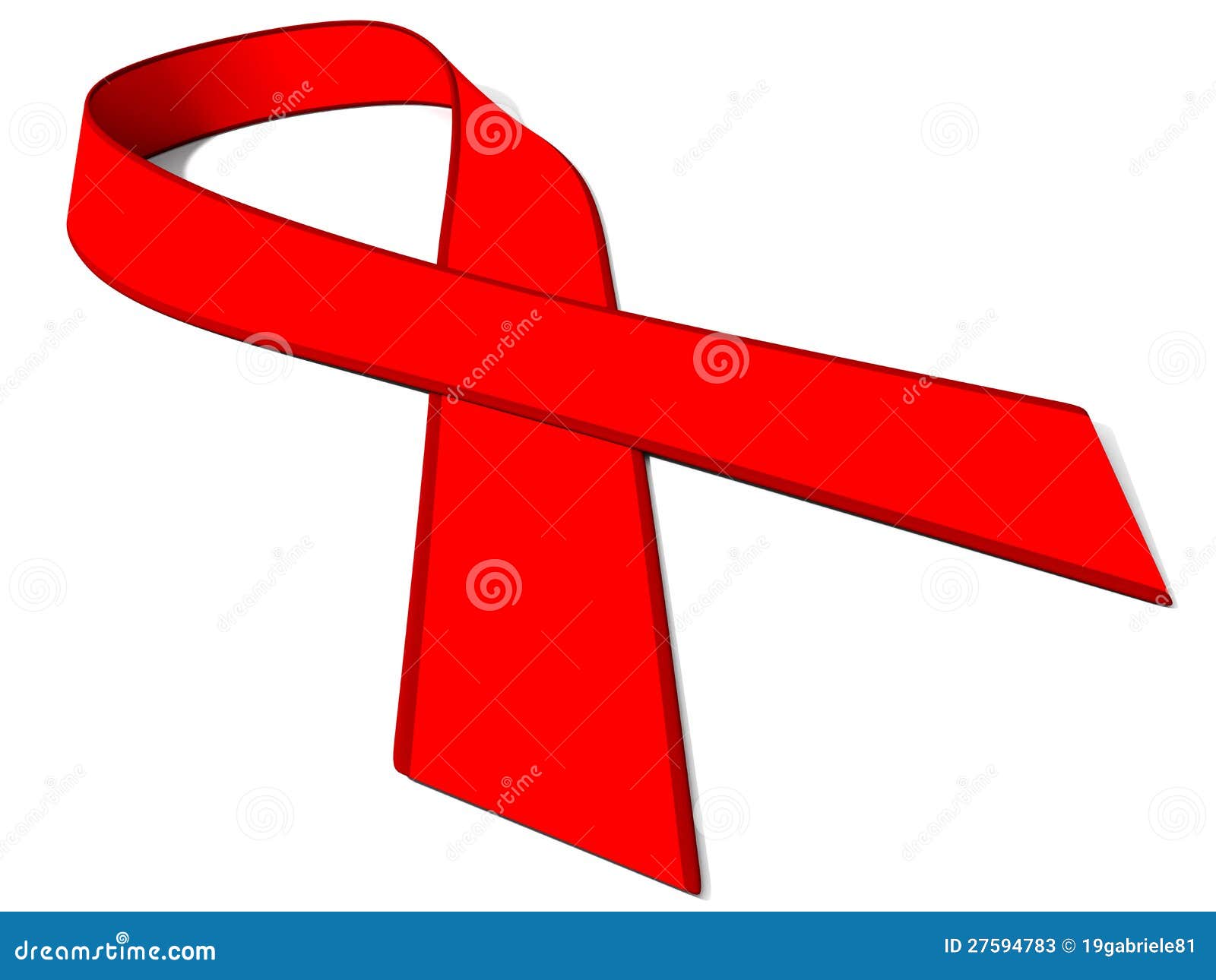 HIV Red Ribbon stock illustration. Illustration of graphics - 27594783