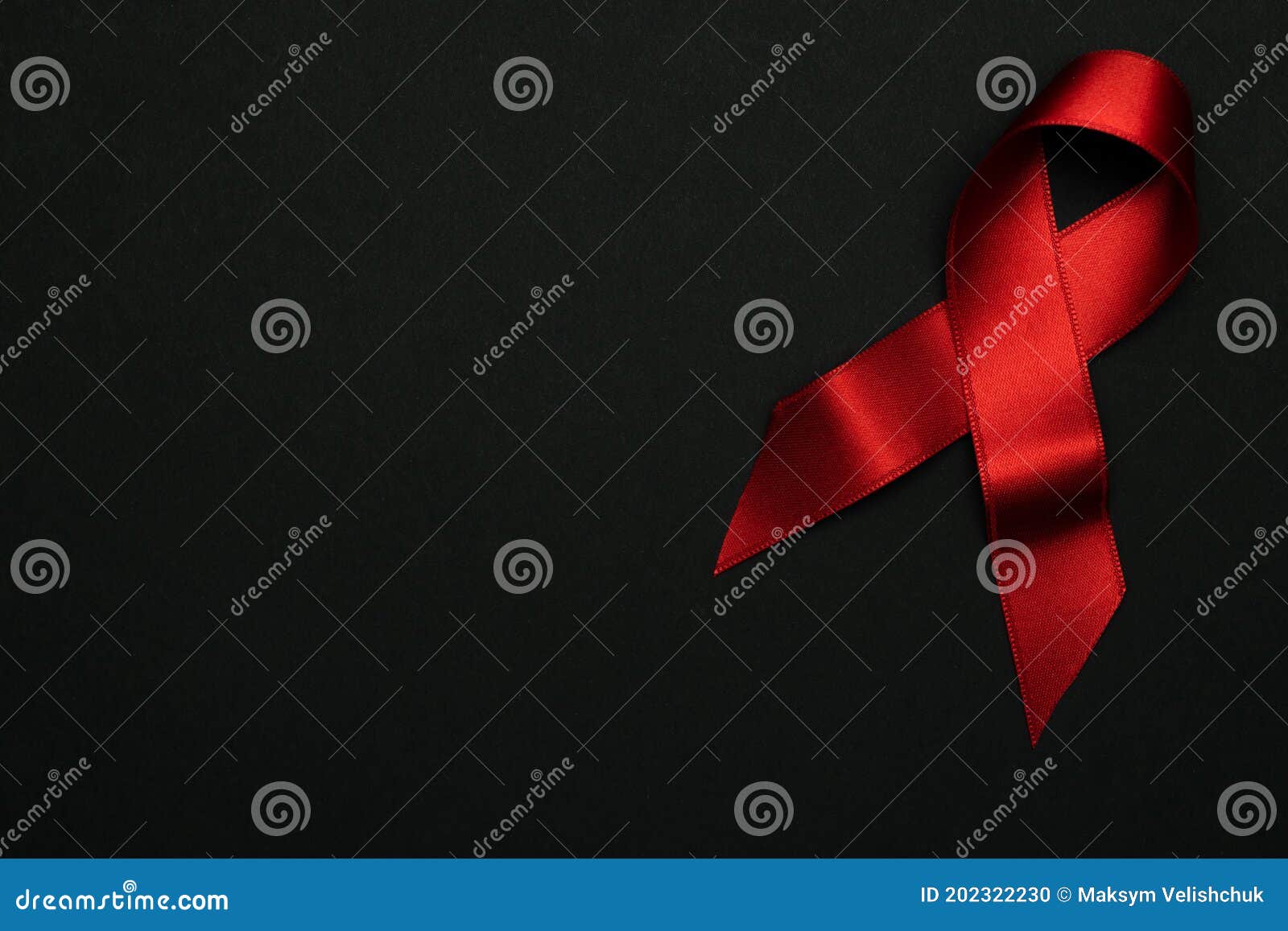 Hiv Virus. Red Ribbon Symbol in Hiv World Day on Dark Background. Awareness  Aids and Cancer. Health, Medical Sign Stock Photo - Image of injury, world:  202322230