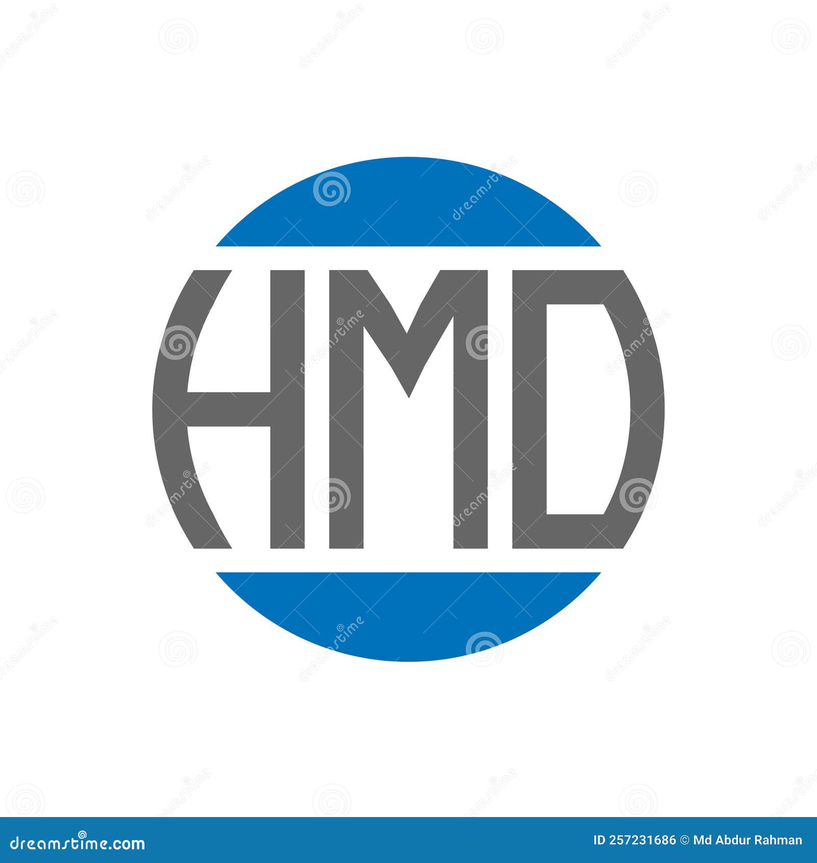hmo letter logo  on white background. hmo creative initials circle logo concept. hmo letter 