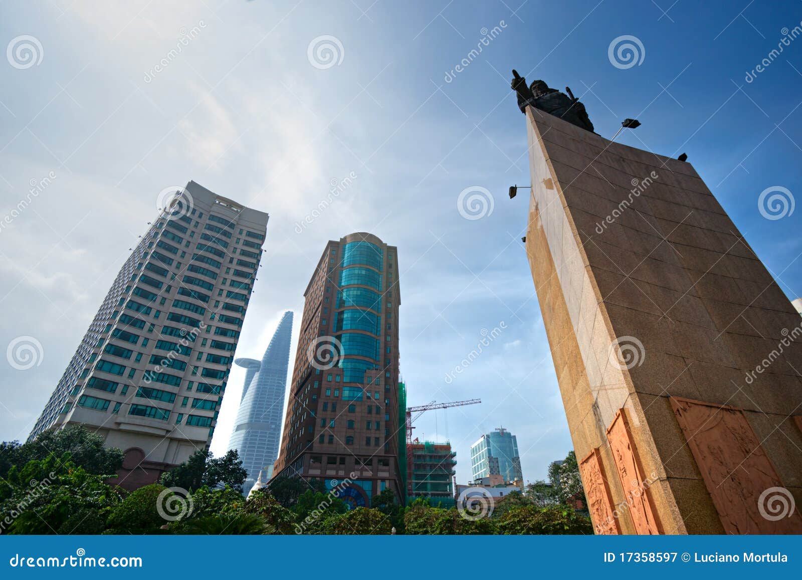 Skyline de Ho Chi Minh City, Vietnam