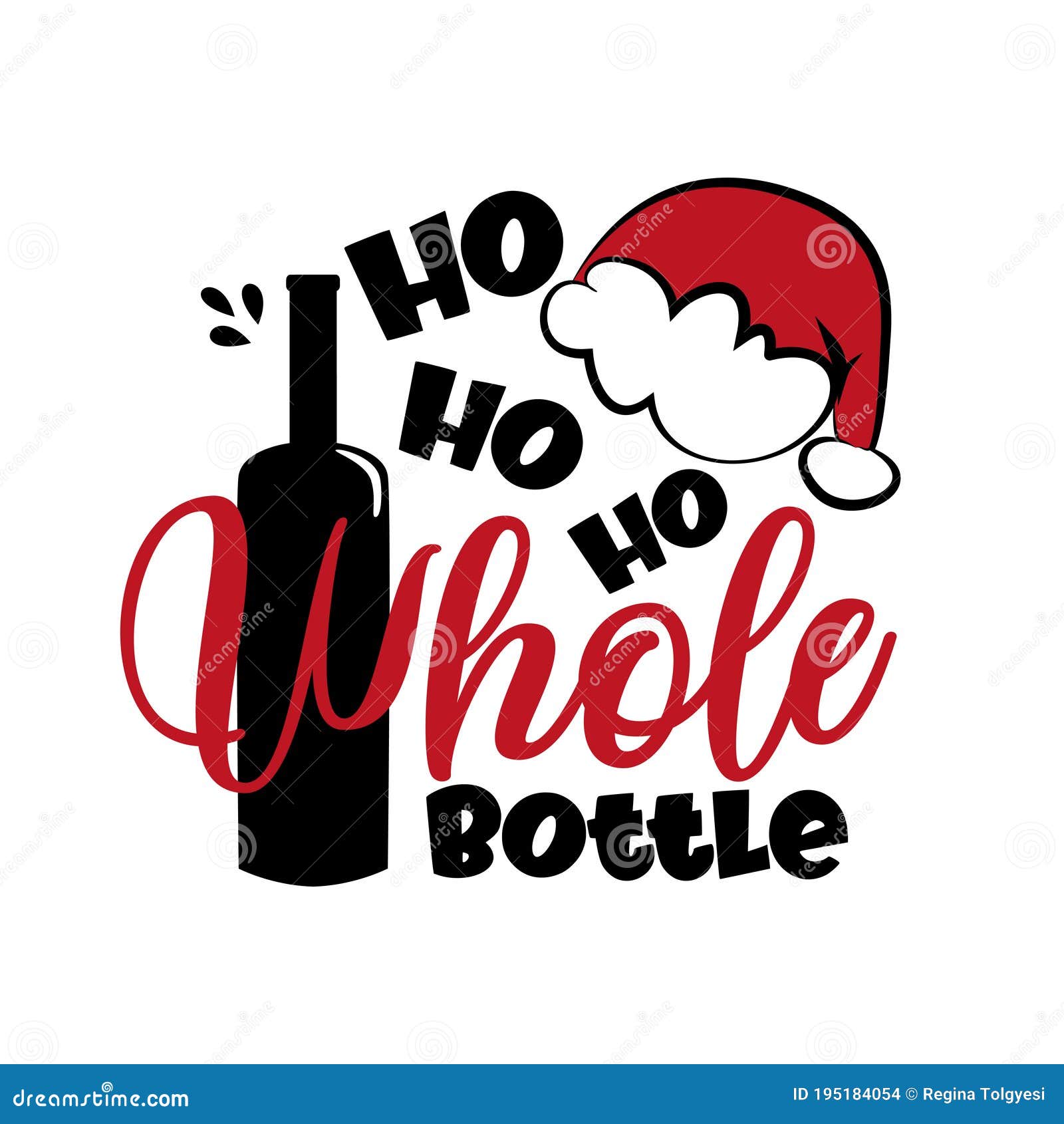 Design PNG E SVG De Letras De Natal Ho Ho Ho Para Camisetas