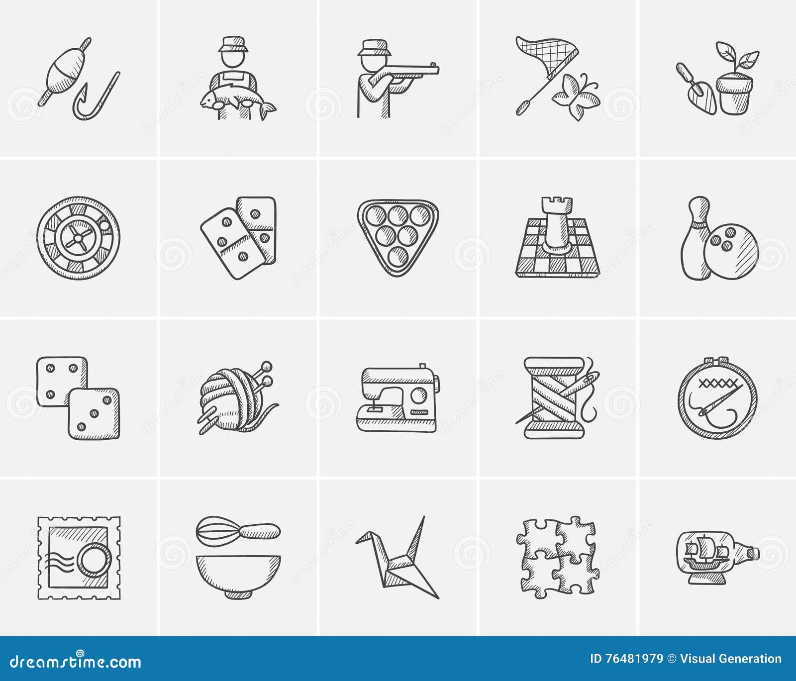 Hand Draw Sketch Icon Set Design, Hand Icons, Sketch Icons, Background PNG  and Vector with Transparent Background for Free Download